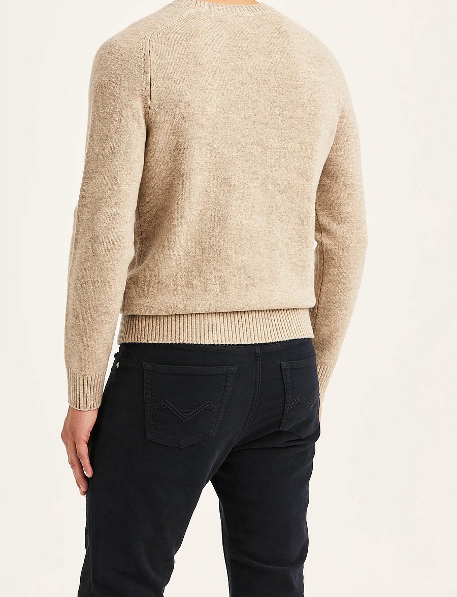 Morris - Hertford Oneck - rundhals - khaki - 4