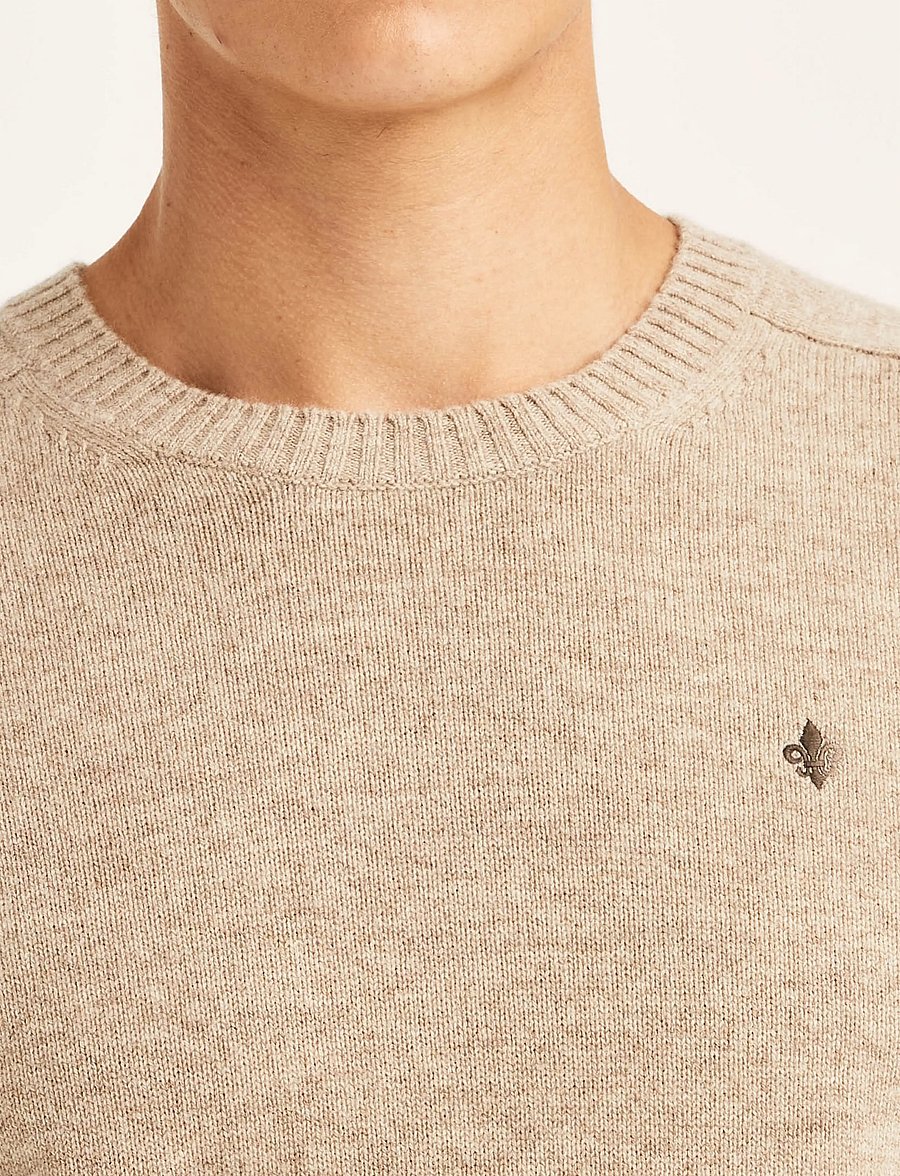 Morris - Hertford Oneck - rundhals - khaki - 5