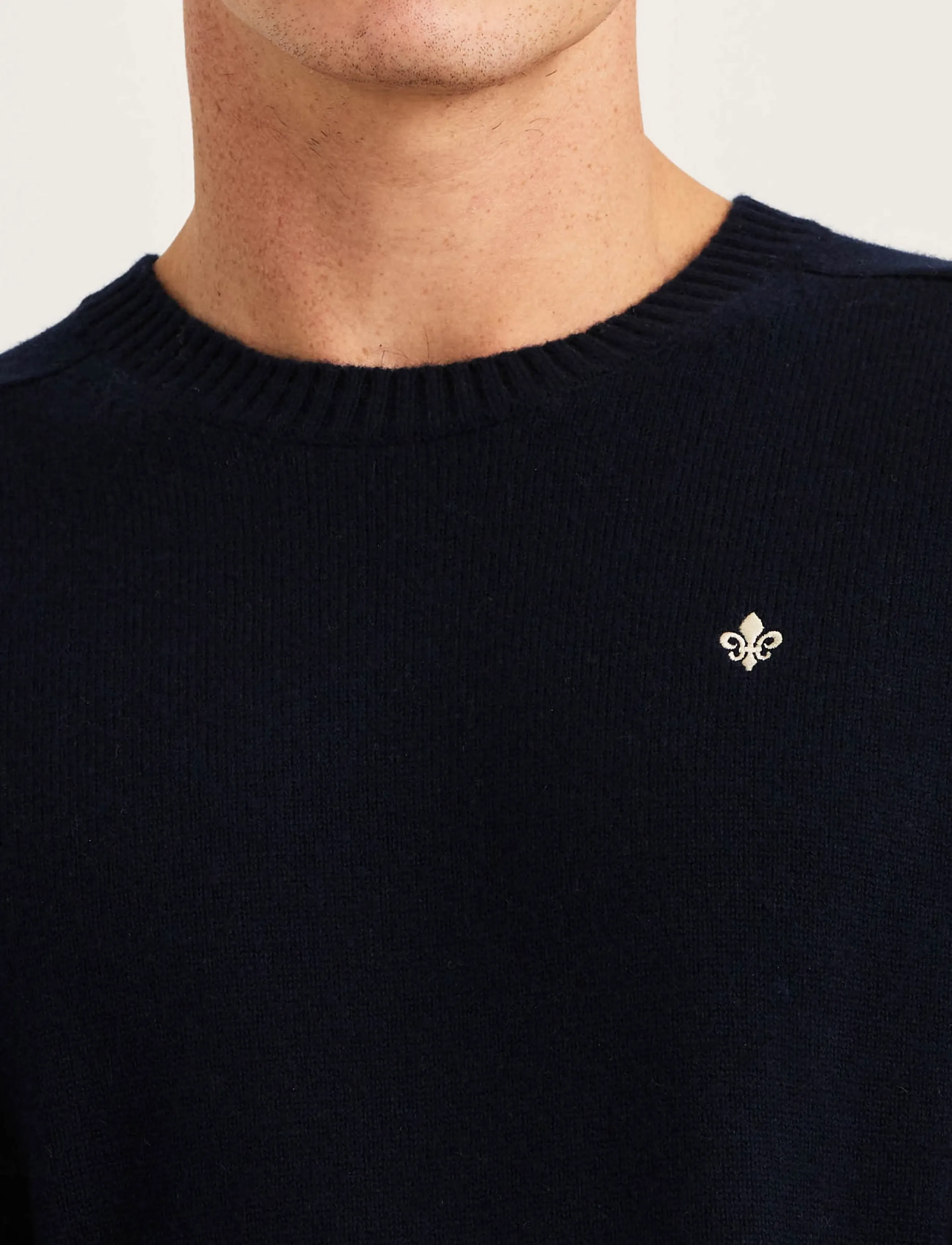 Morris - Hertford Oneck - round necks - navy - 5