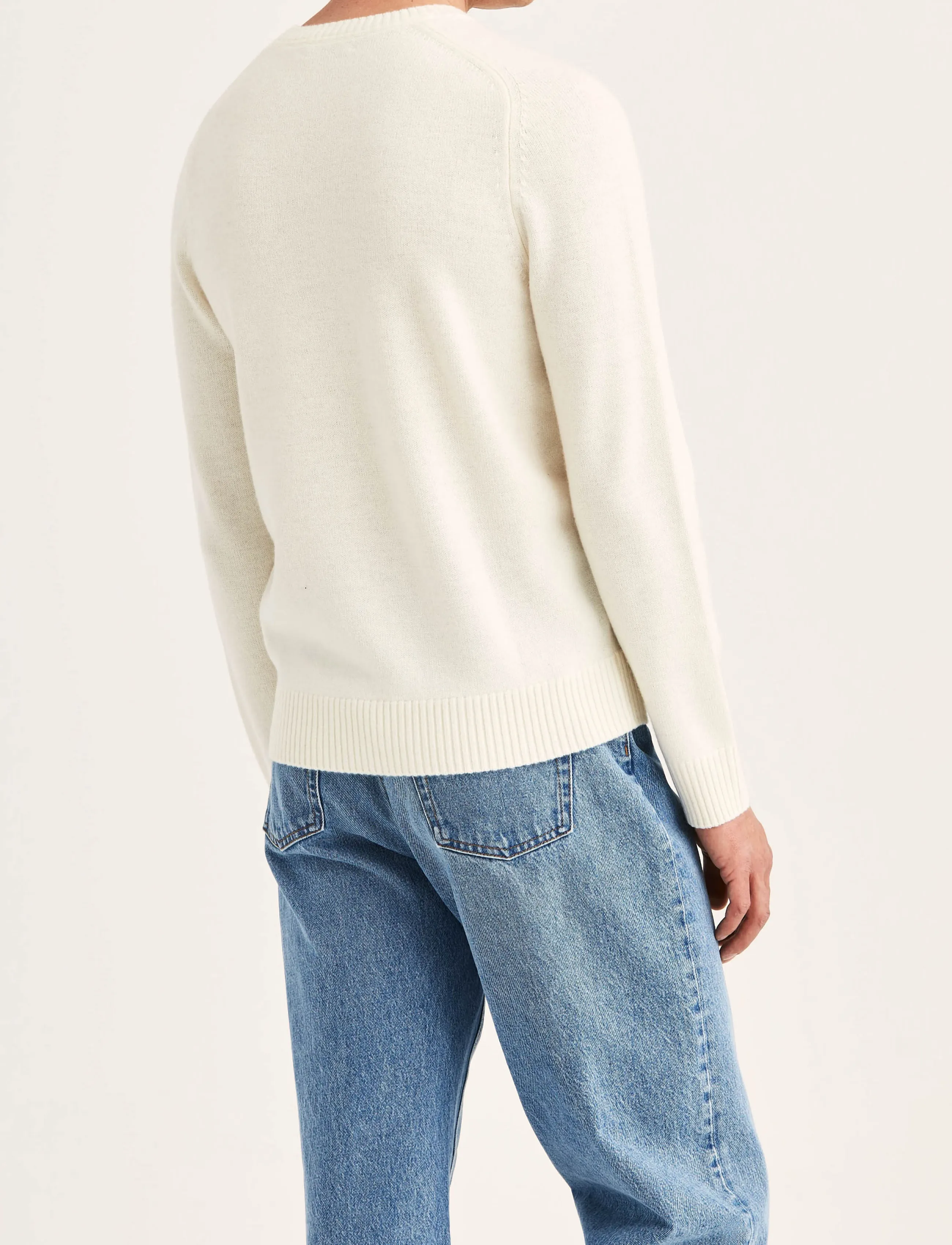 Morris - Hertford Oneck - rund hals - off white - 4
