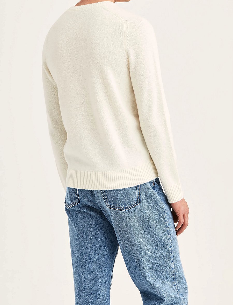 Morris - Hertford Oneck - rund hals - off white - 4
