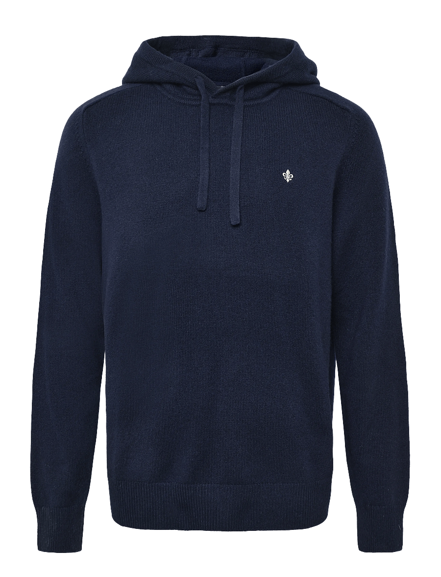 Morris - Hertford Hood - hættetrøjer - navy - 1
