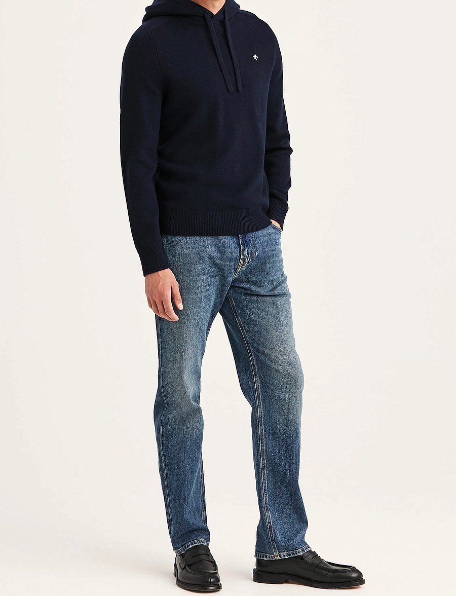 Morris - Hertford Hood - hættetrøjer - navy - 0