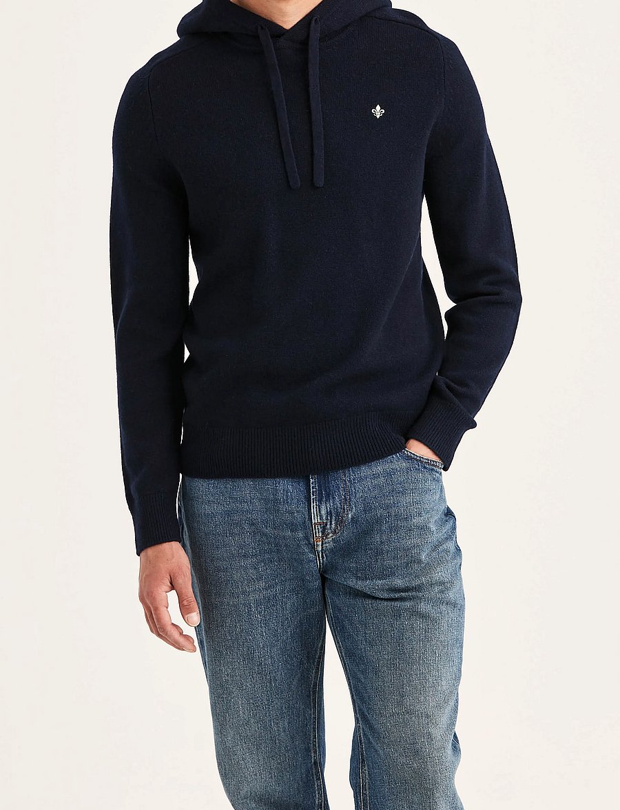 Morris - Hertford Hood - hættetrøjer - navy - 5