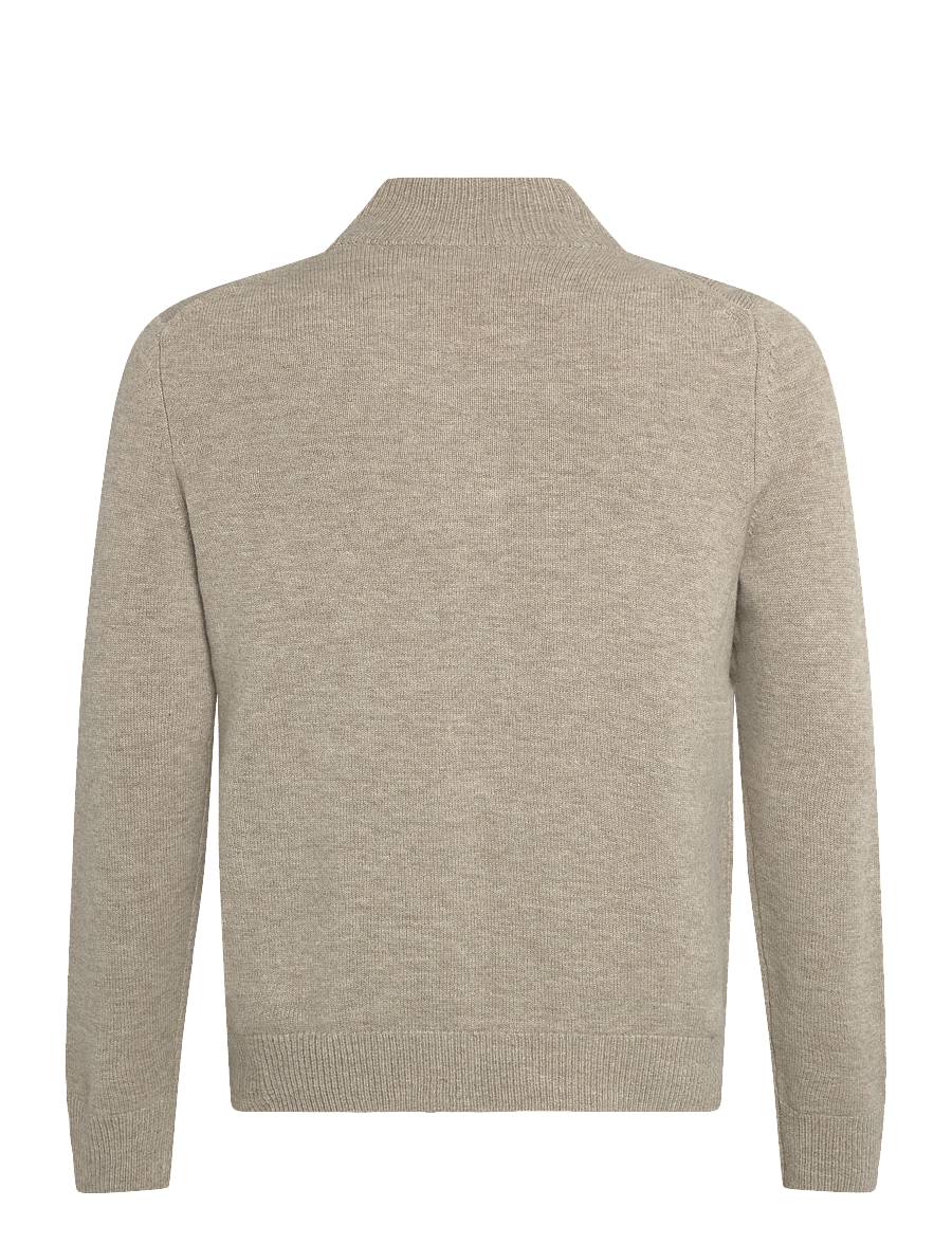 Morris - Hertford Button Cardigan - strickjacken - khaki - 1