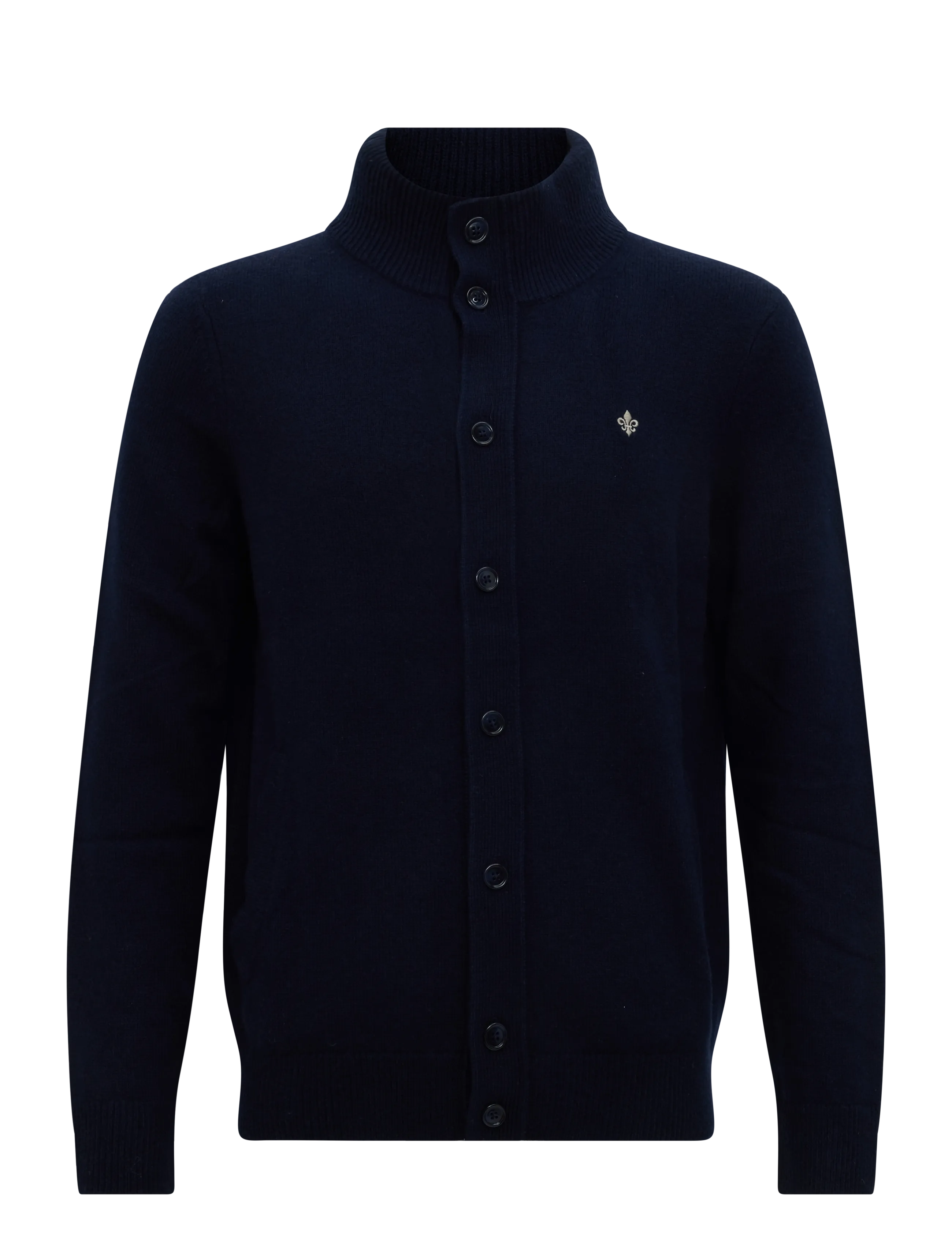 Morris Hertford Button Cardigan - Riided - NAVY / navy