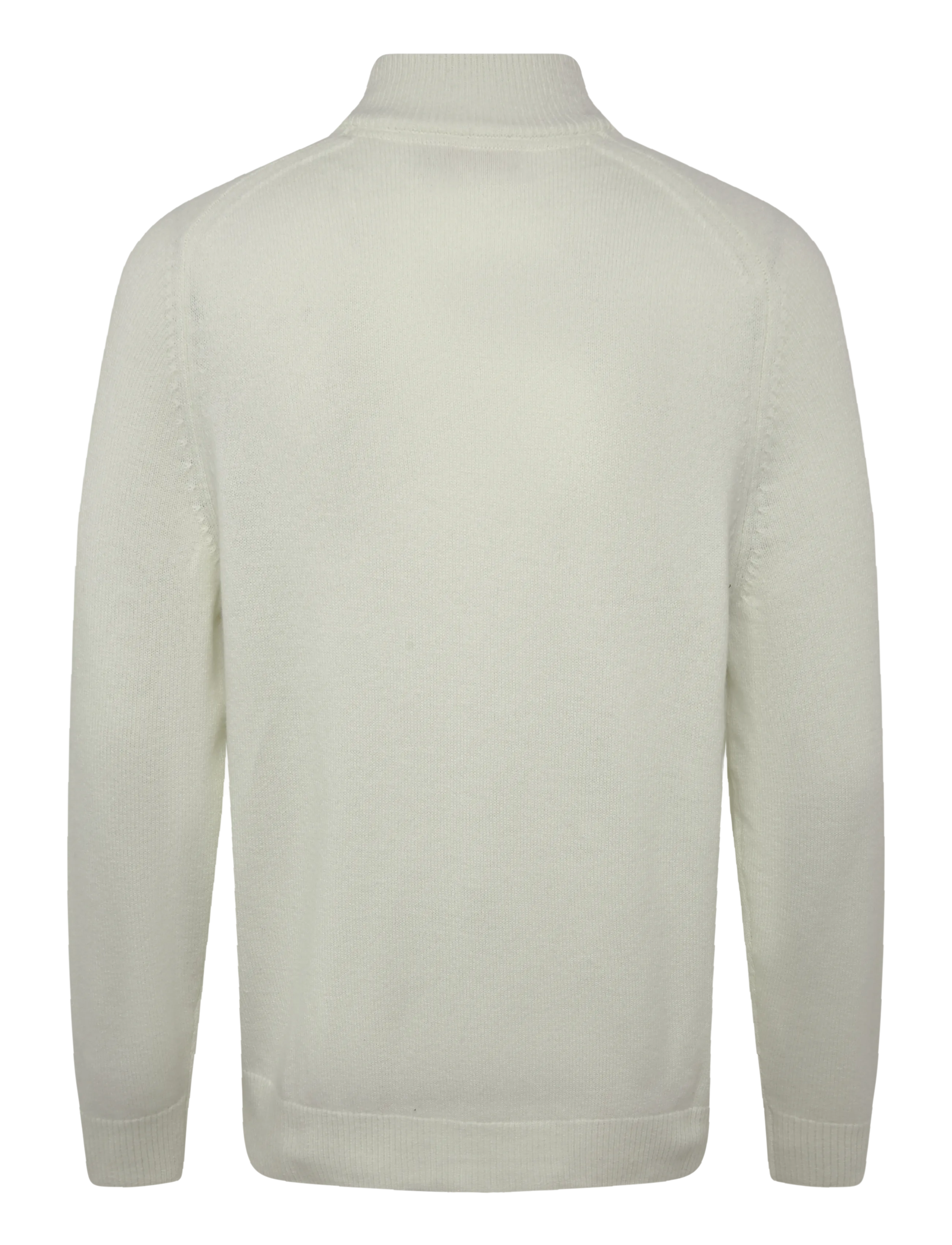 Morris - Hertford Zip Cardigan - strickjacken - off white - 2