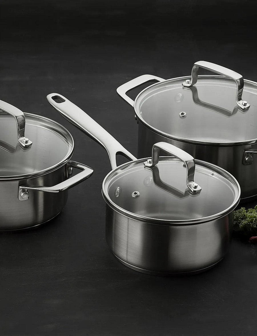 Morsø - Cookware set 79NORD 6 dele steel - kastrulikomplektid - silver - 0