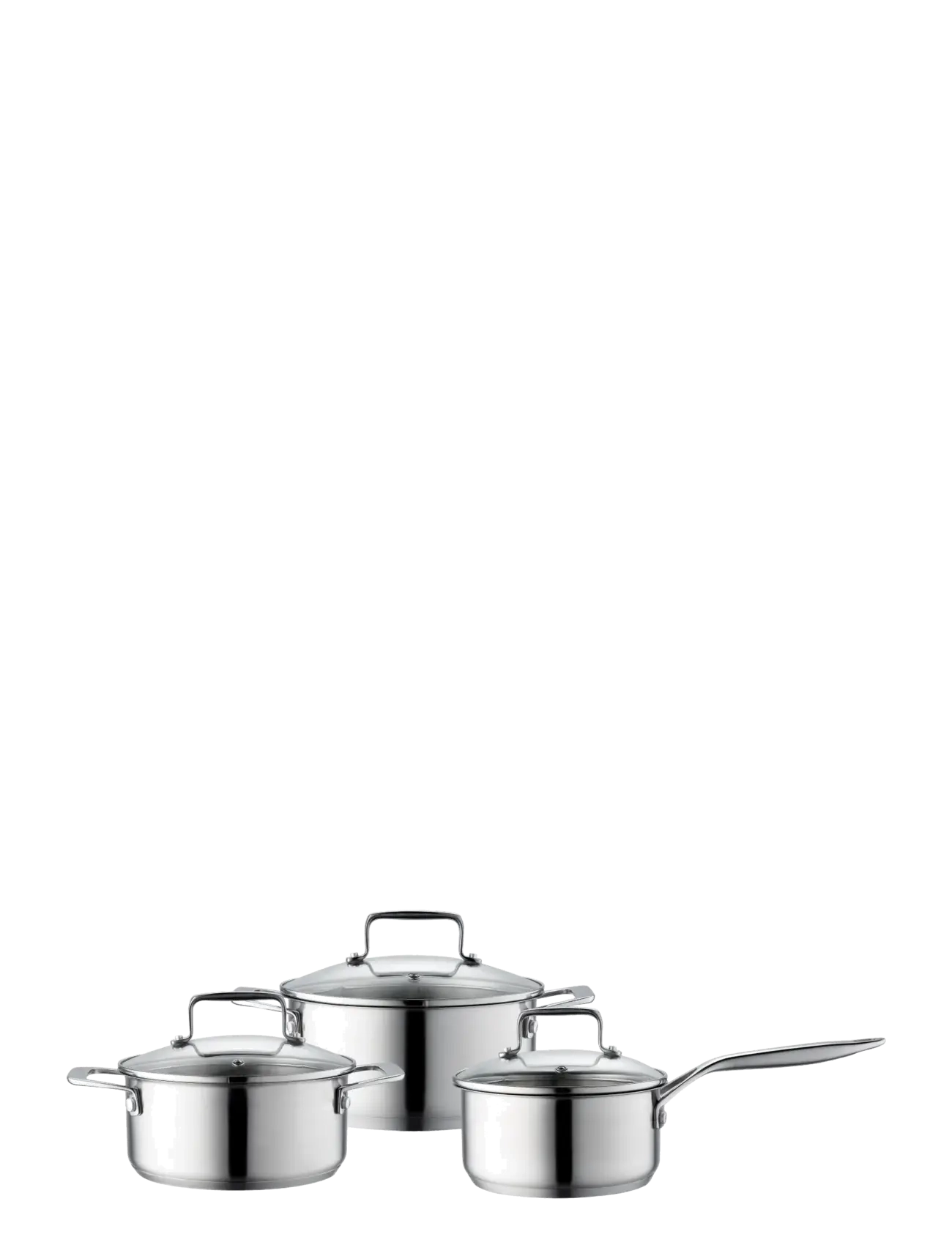 Morsø - Cookware set 79NORD 6 dele steel - stieltopf-sets - silver - 3