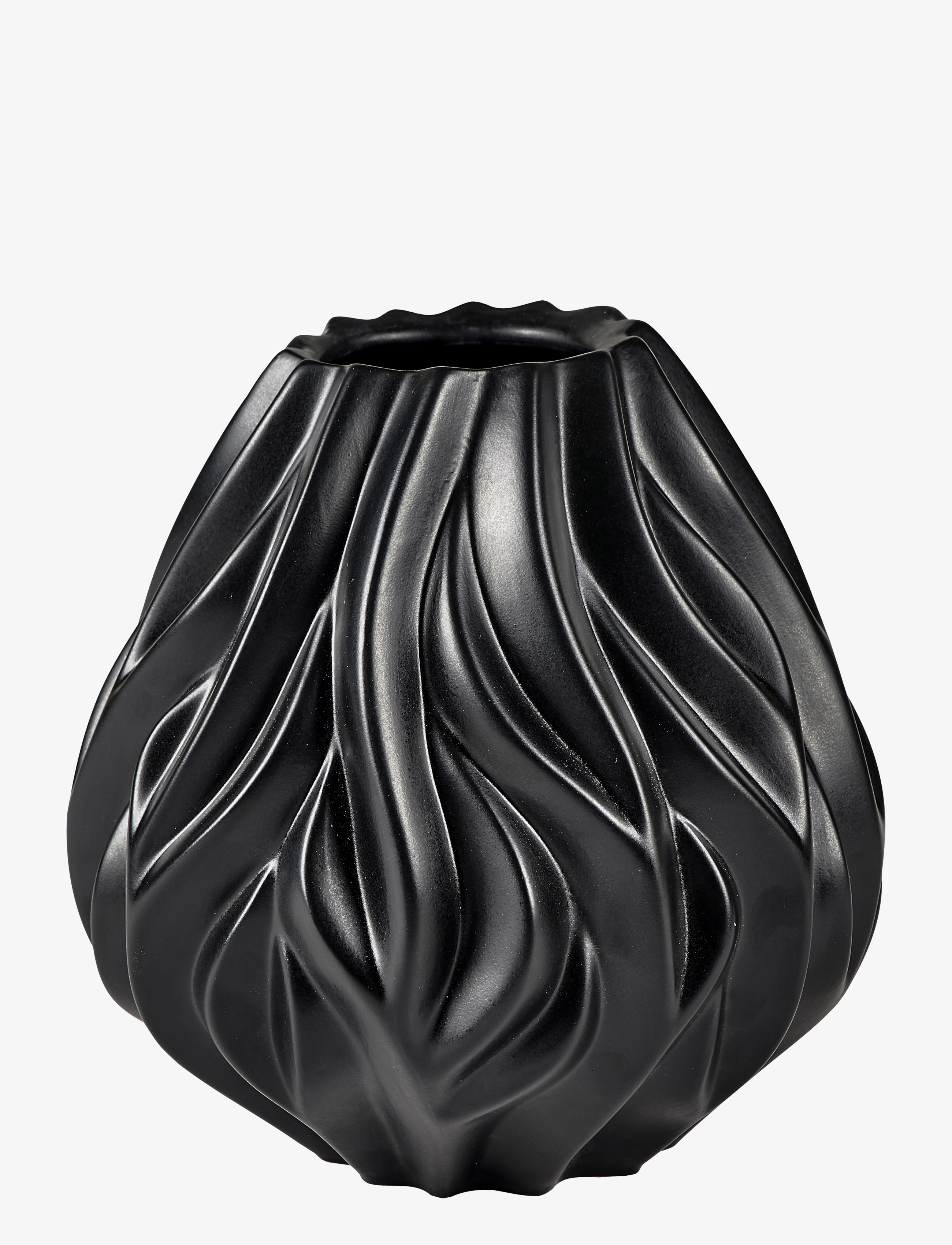 MORSØ Vase Flame 19 Cm Sort Morsø Schwarz - H19CM - Unisex