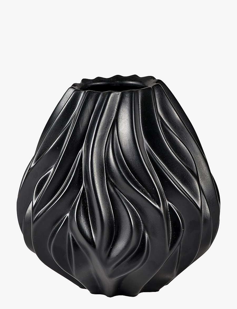 Morsø - Vase Flame - geburtstagsgeschenke - black - 0