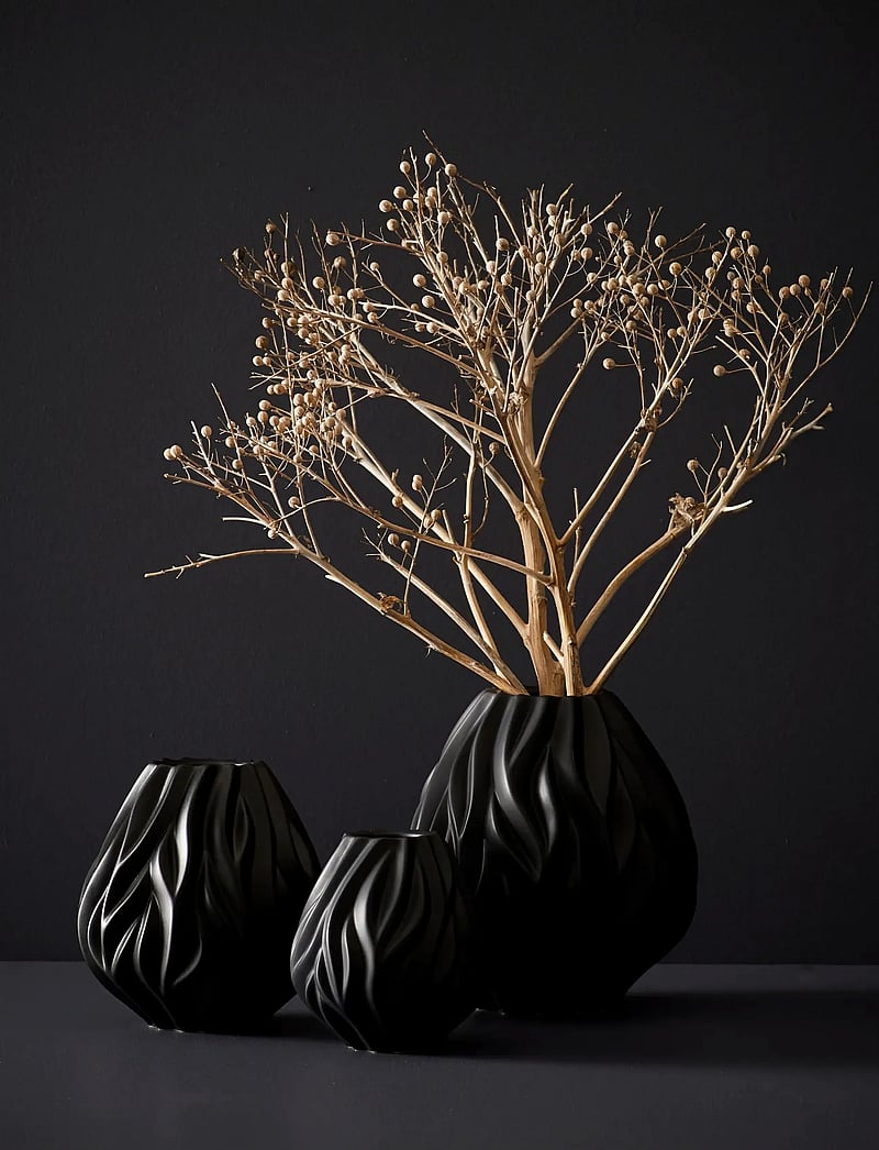 Morsø - Vase Flame - vasen - black - 3