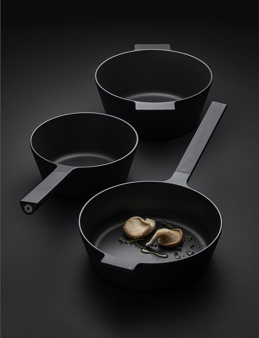Morsø - Pot Set 3 pcs - black - 2