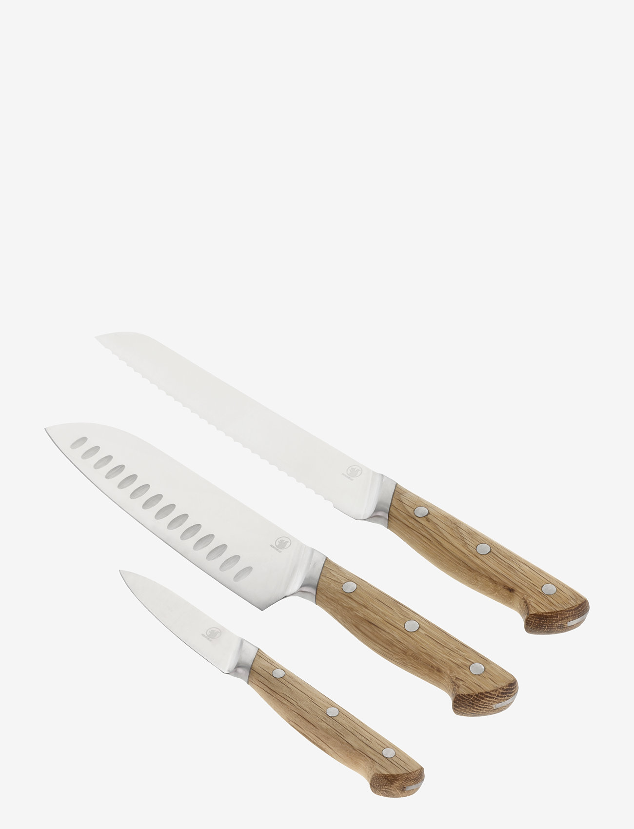 Morsø - Knivsett Foresta 3 deler - oak - 0