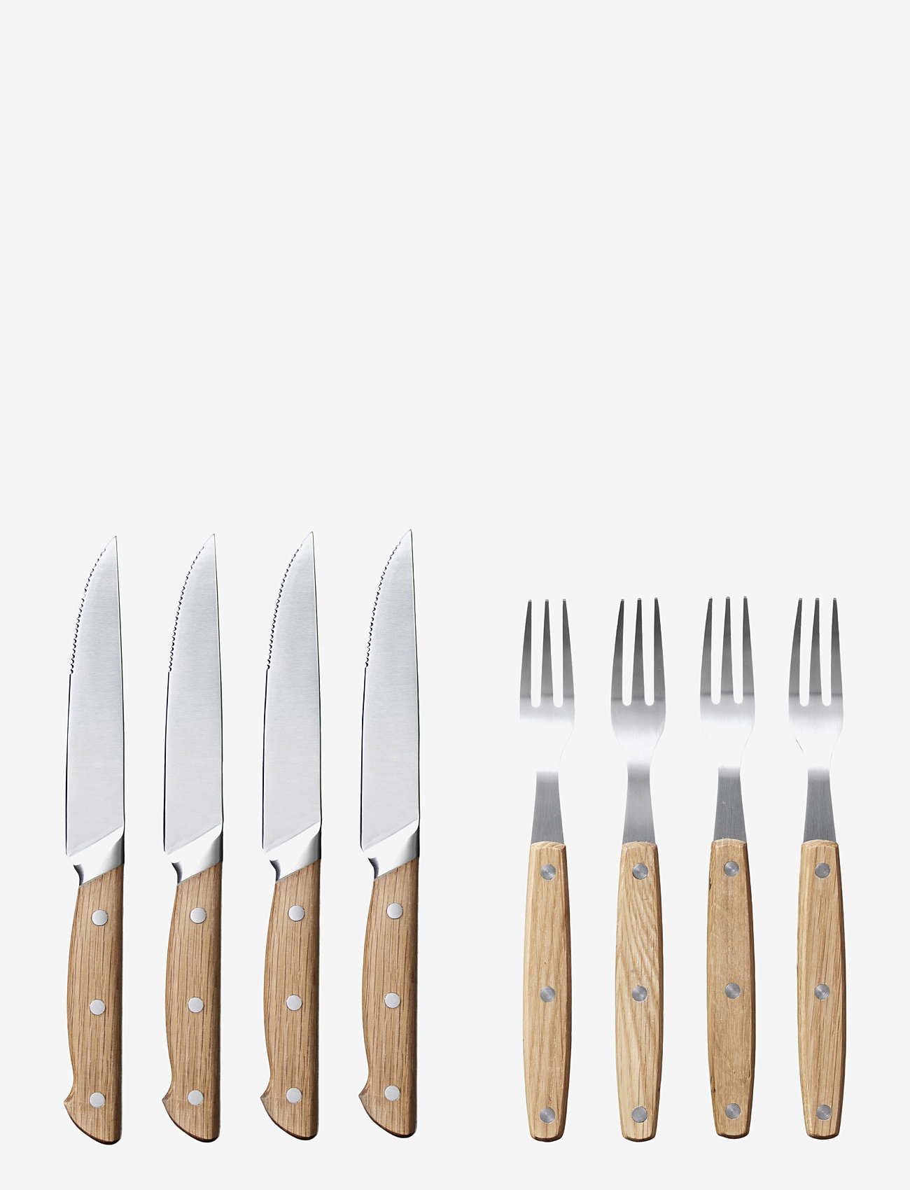 Morsø - Cutlery set Foresta 8 parts - oak - 0