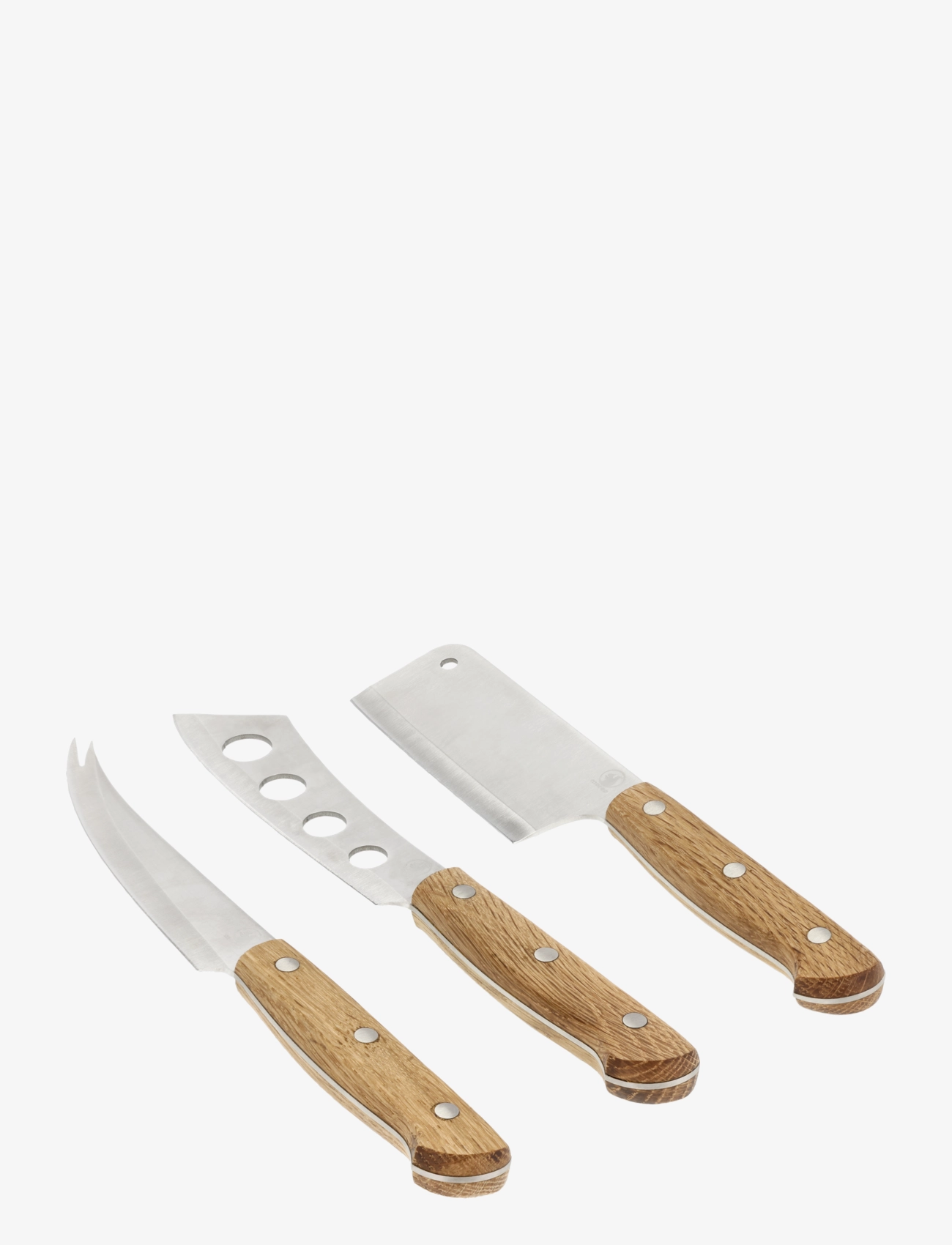 Morsø Ostset Foresta 3 delar - Ostknivar - NATURE / silver