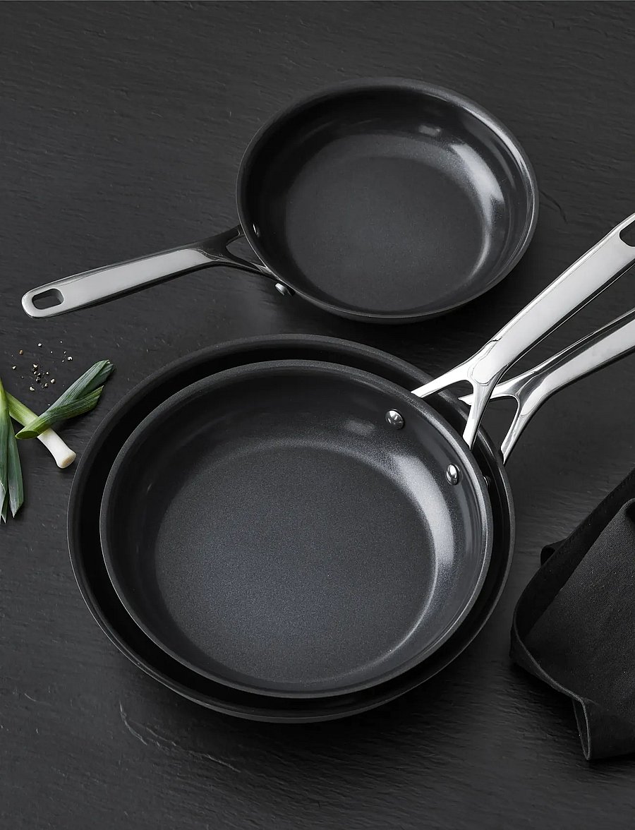 Morsø - Frying pan ceramic non-stick 79NORD 20 cm Steel - bratpfannen - silver - 4