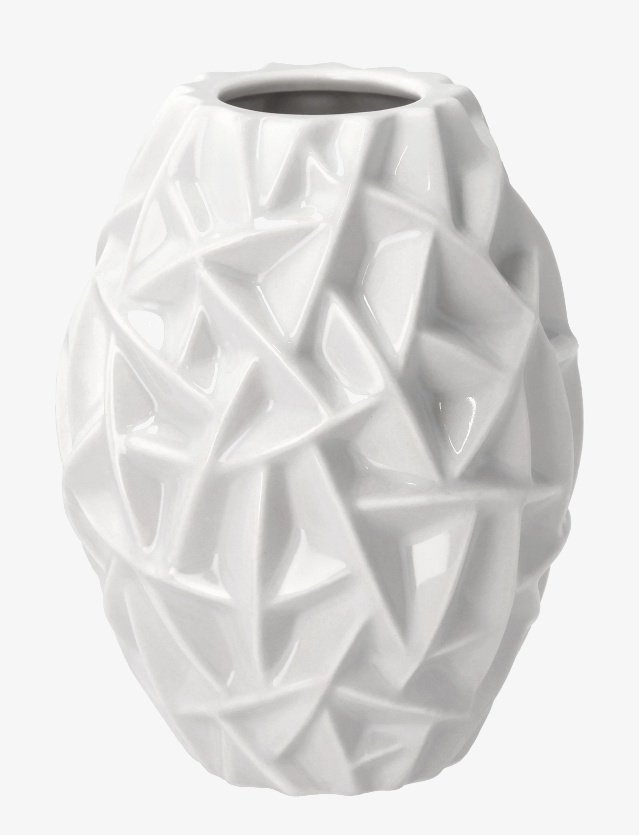 MORSØ Vase Willow Weiß - 16 CM - Unisex