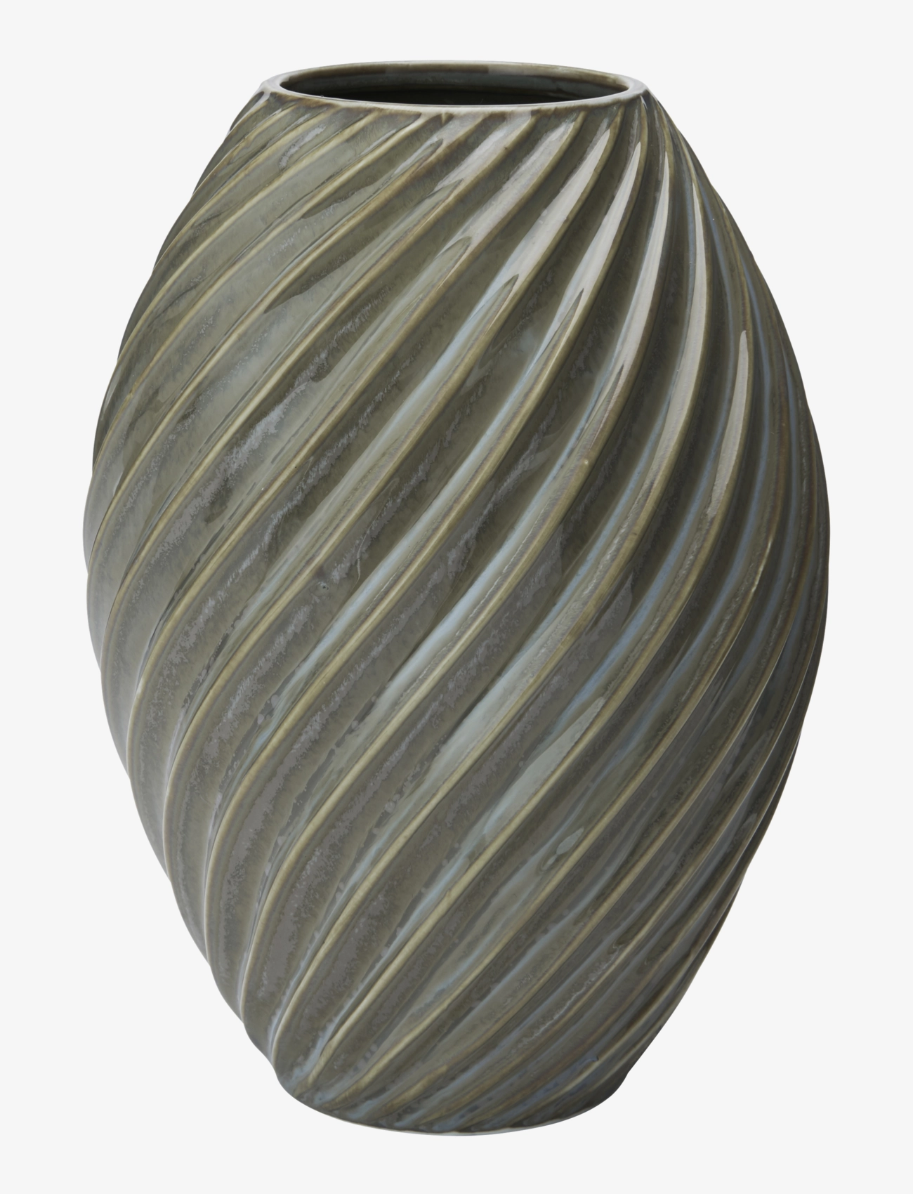 MORSØ Vase River Grün - H21CM - Unisex