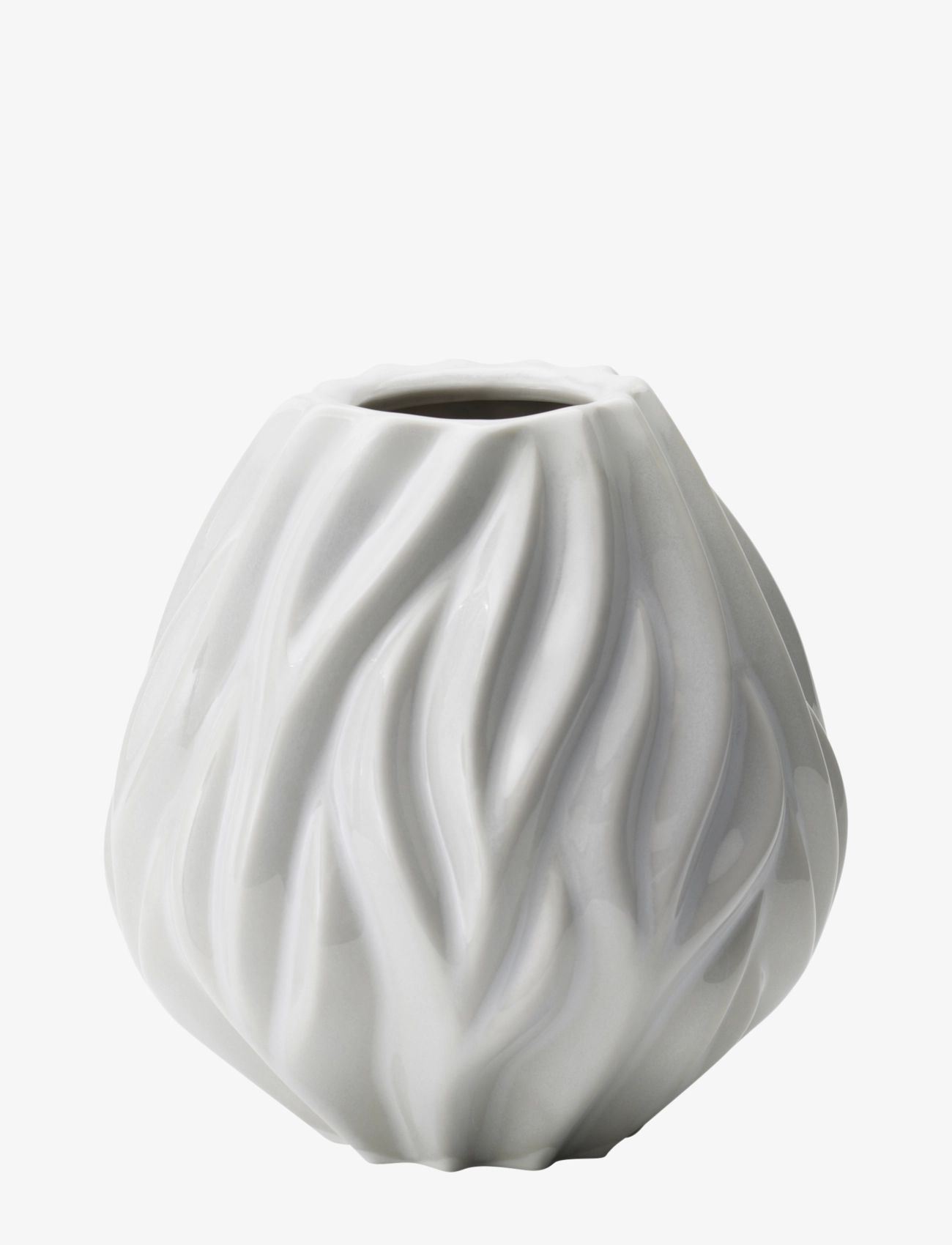 MORSØ Vase Flame Weiß - H15CM - Unisex