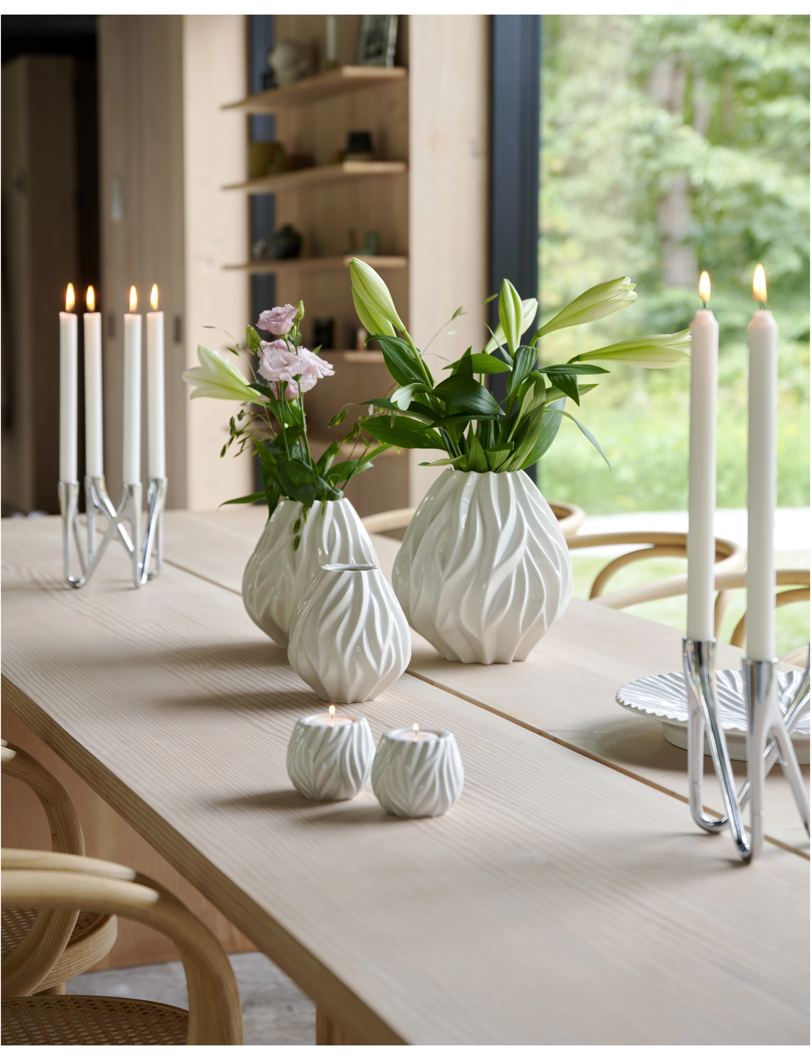 Morsø - Vase Flame - geburtstagsgeschenke - white - 3