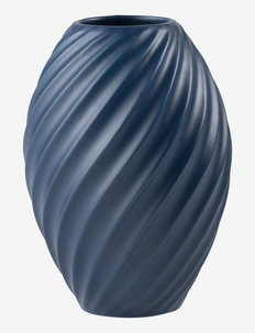 RIVER Vase Matt blue 16 cm, Morsø