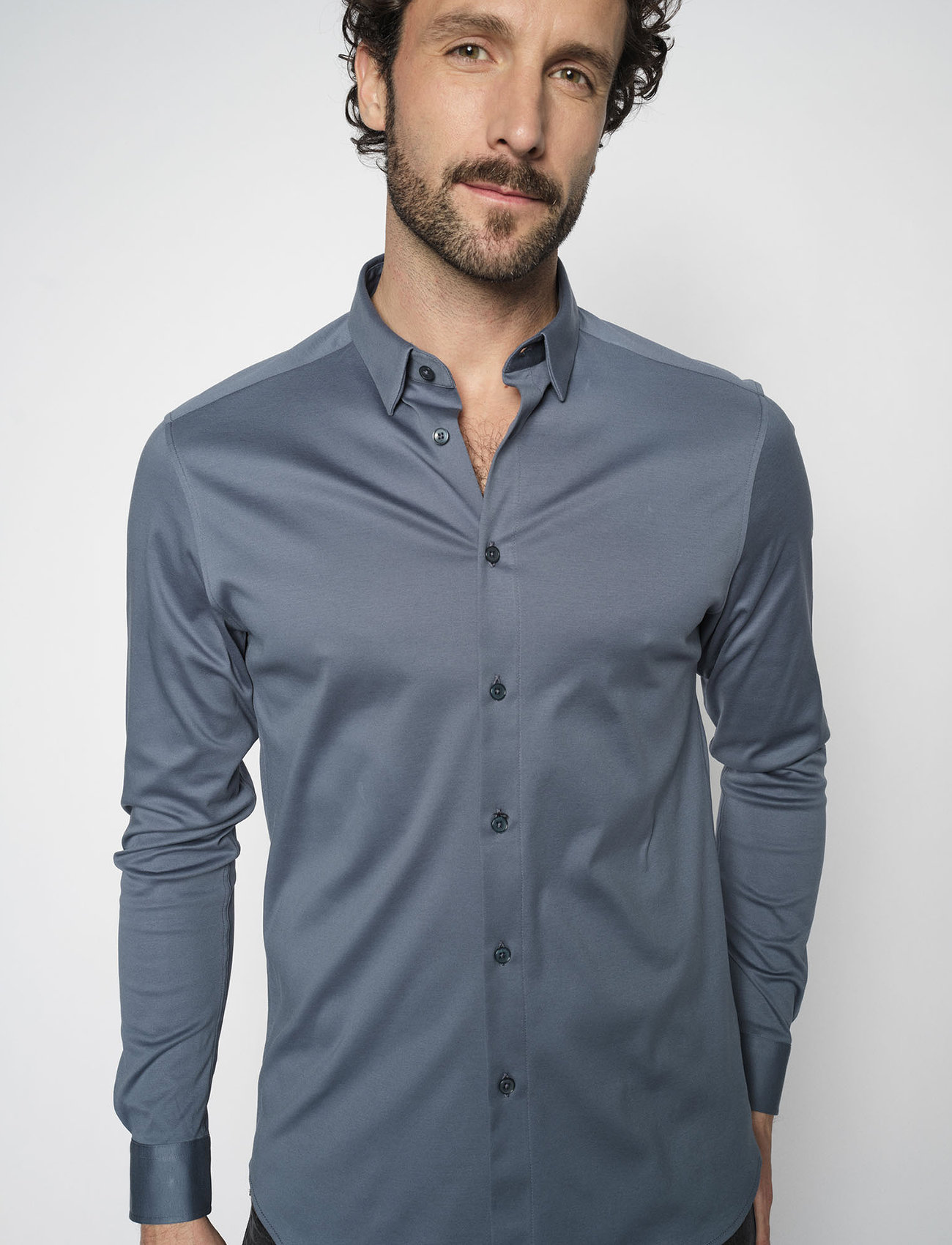 Mos Mosh Gallery Marco Crunch Jersey Shirt - - S 1