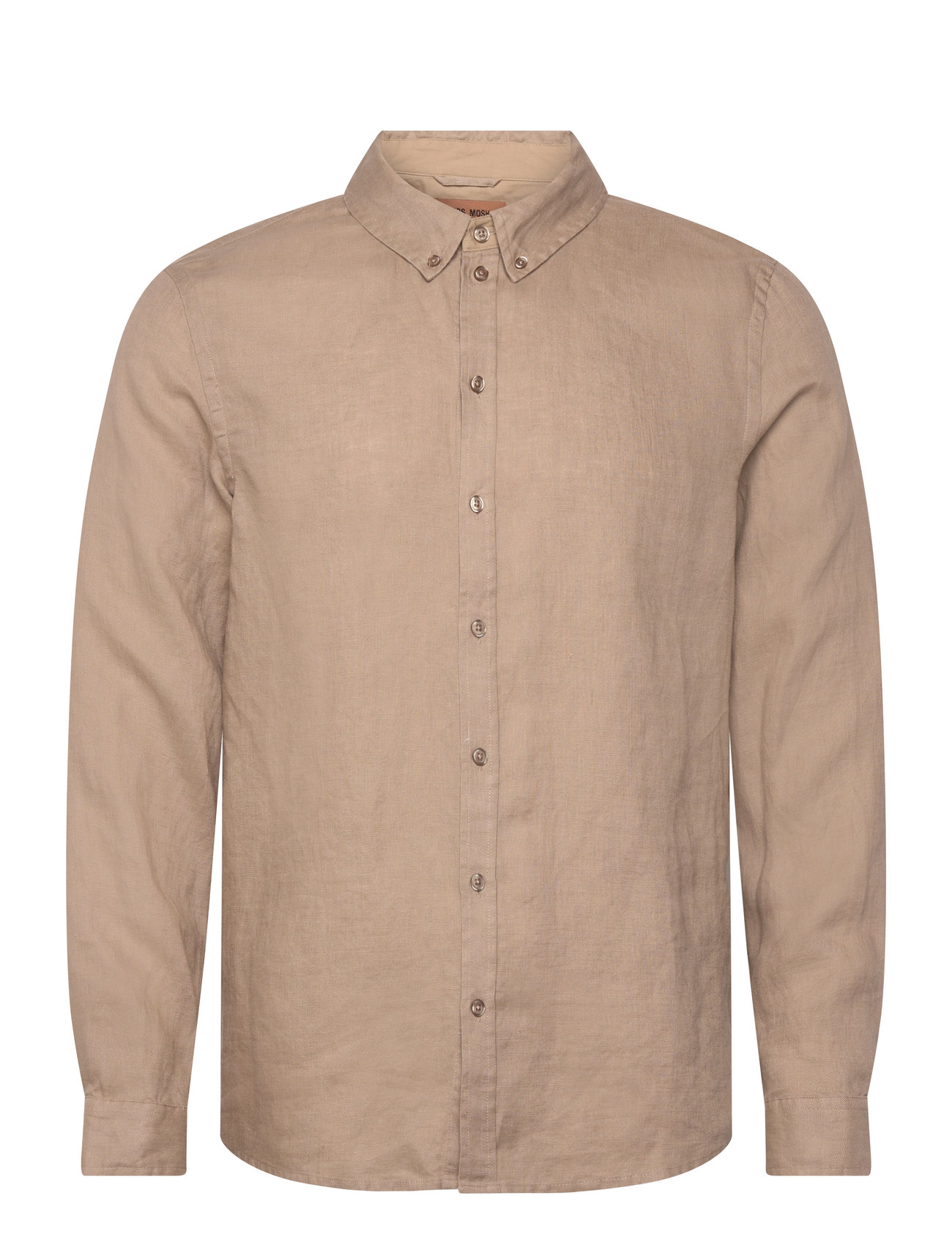 Mos Mosh Gallery Mmgtheo Linen Shirt - Silver - S 1
