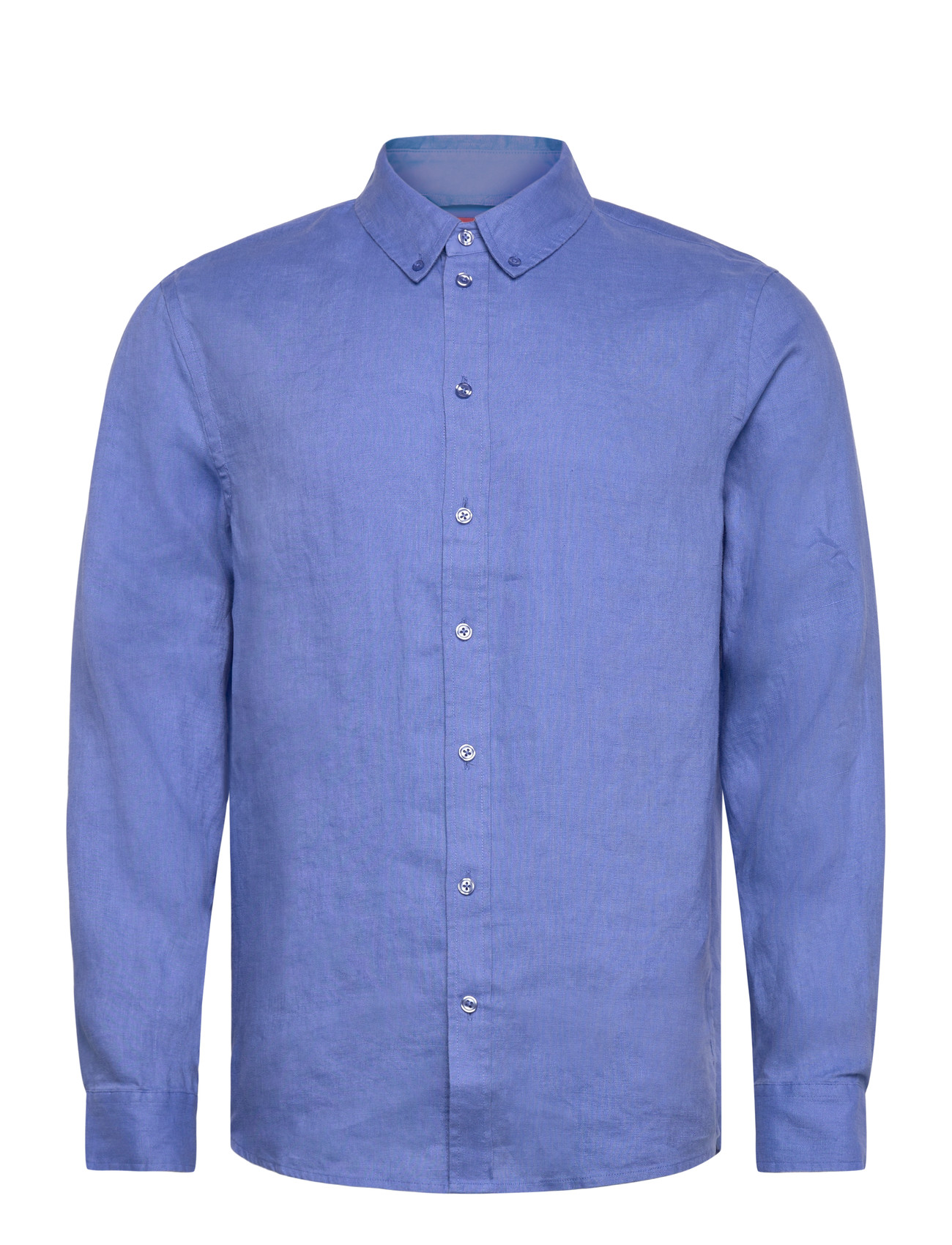 Mos Mosh Gallery Mmgtheo Linen Shirt - Silver - S 2