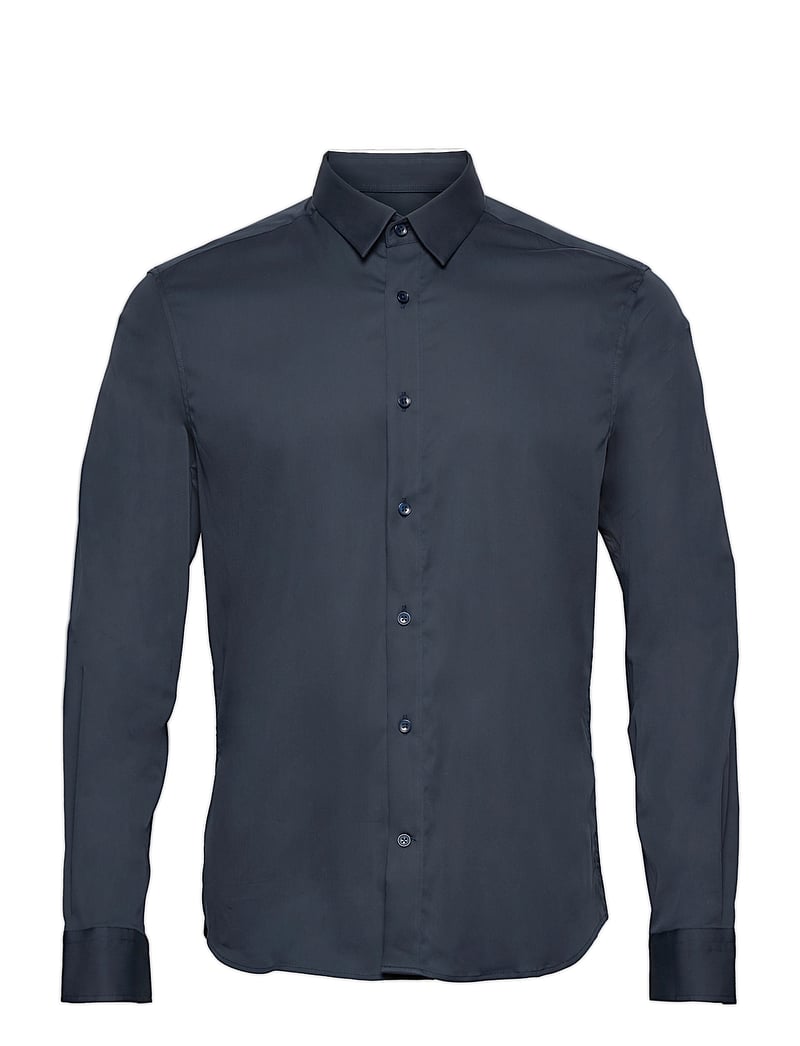 Mos Mosh Gallery - Manny Stretch Shirt - formelle skjorter - navy - 1