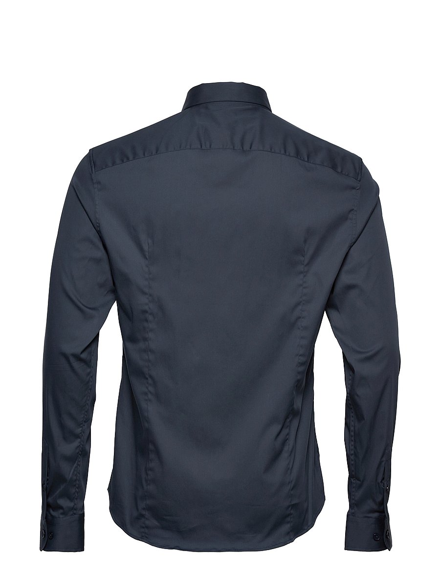 Mos Mosh Gallery - Manny Stretch Shirt - osta olukorra järgi - navy - 2
