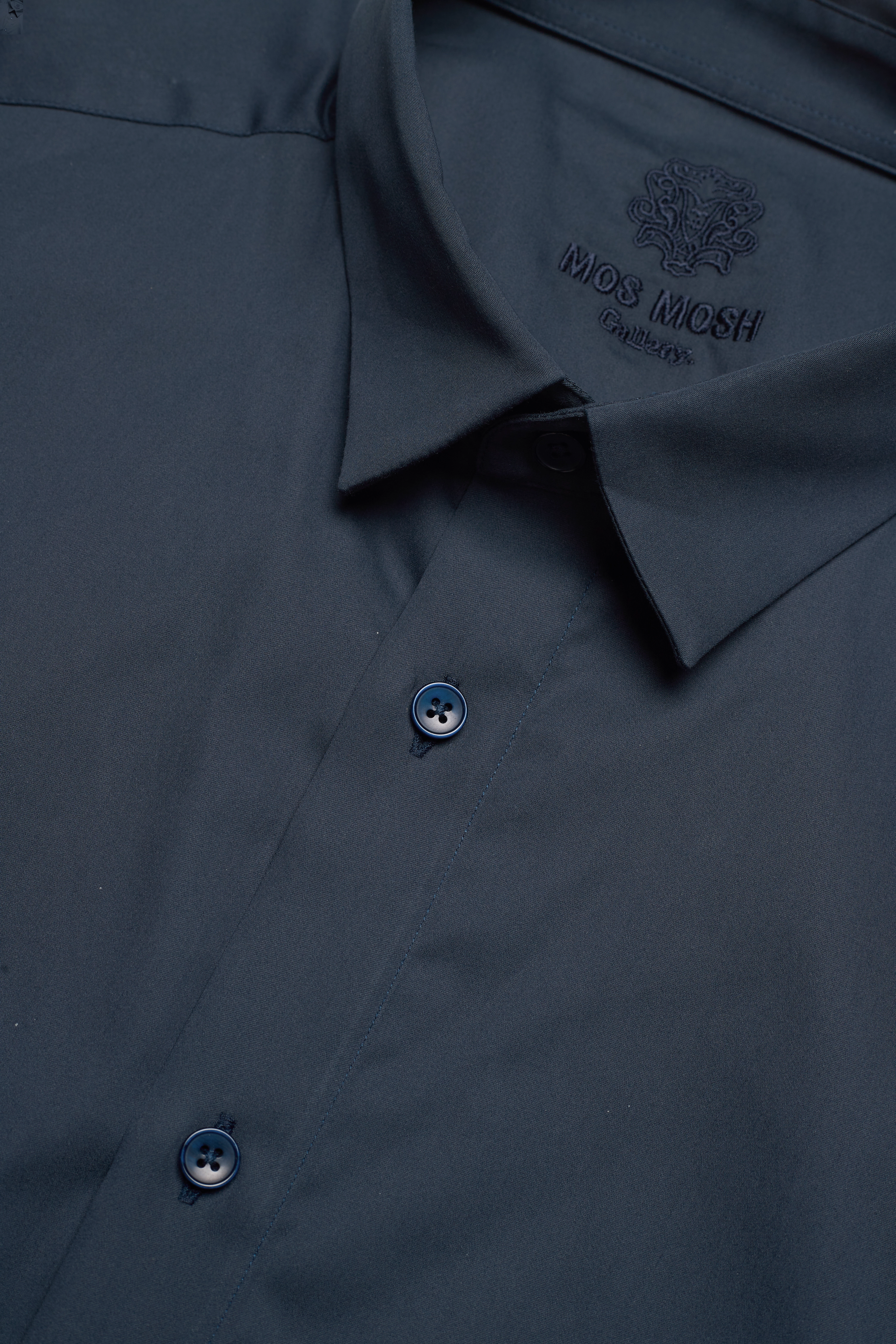 Mos Mosh Gallery - MMGManny Stretch Shirt - formele overhemden - navy - 4