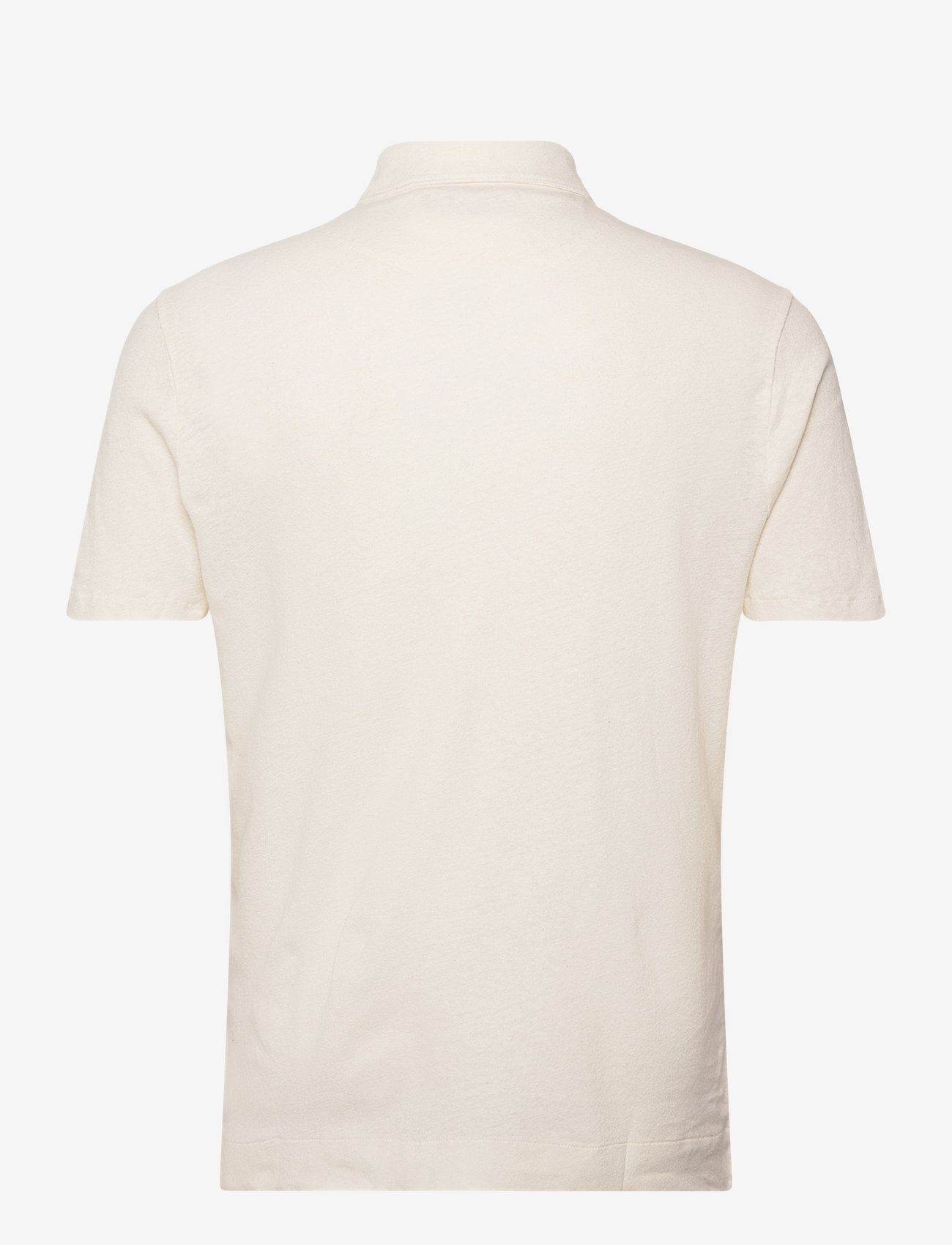 Mos Mosh Gallery - MMGPaul SS Polo Tee - ecru - 1