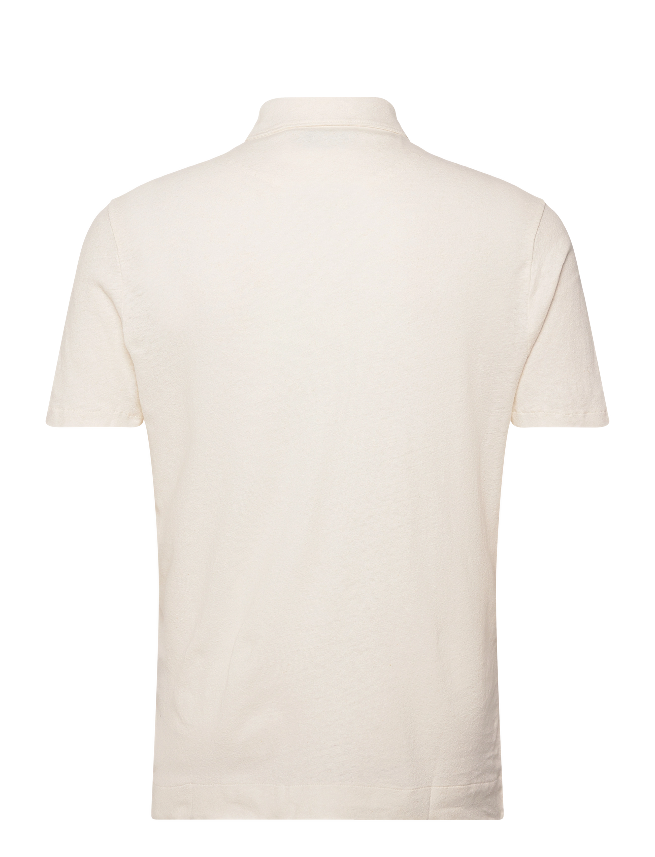 Mos Mosh Gallery - MMGPaul SS Polo Tee - ecru - 1