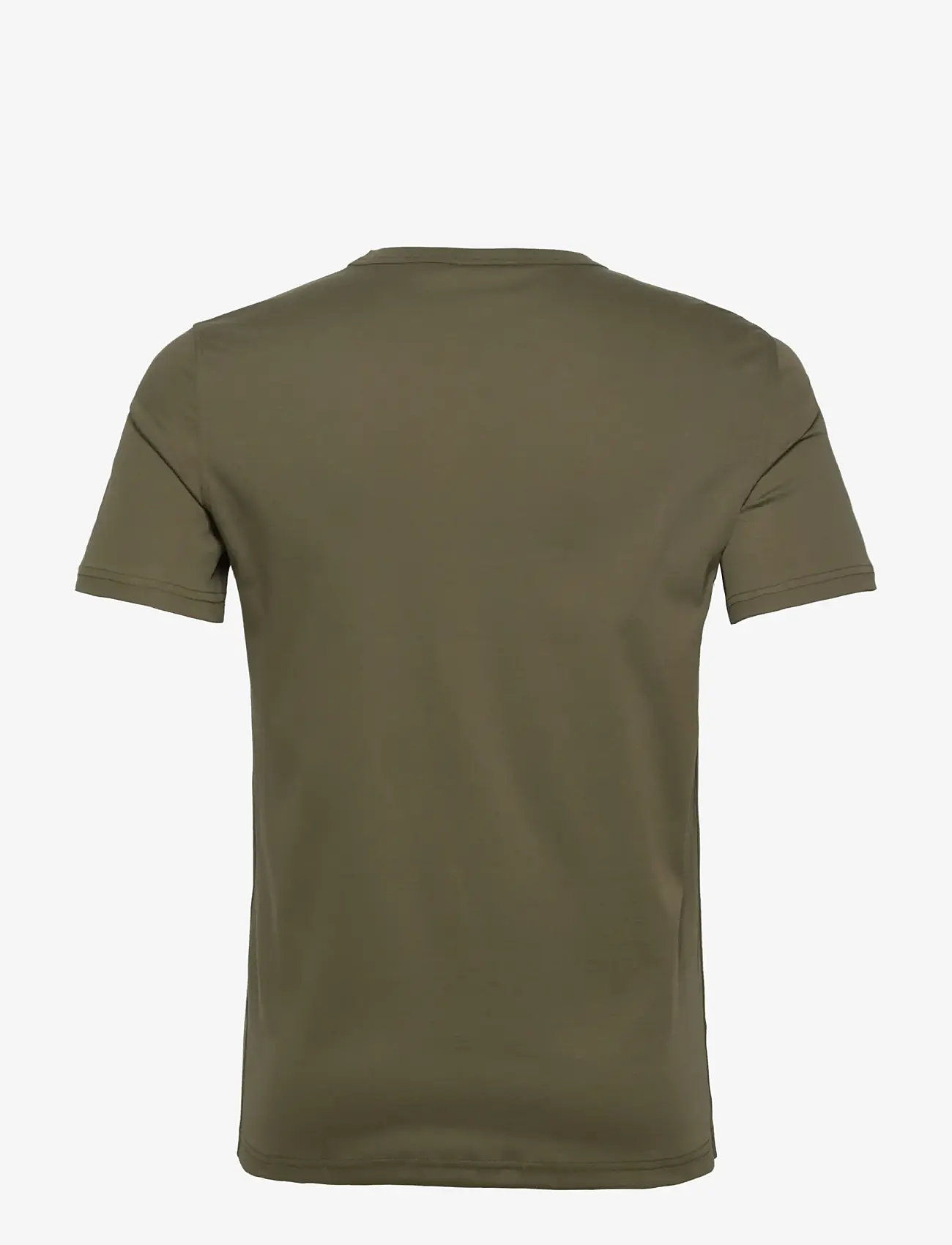 Mos Mosh Gallery - Perry Crunch O-SS Tee - kortärmade t-shirts - army - 2