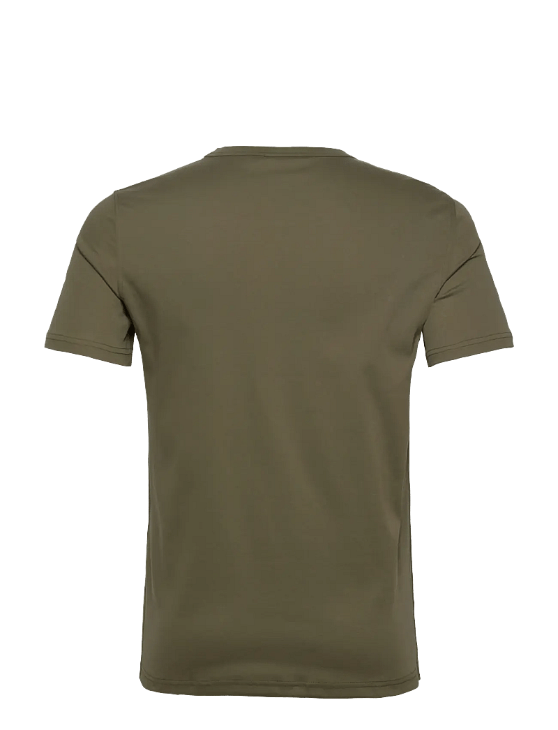 Mos Mosh Gallery - Perry Crunch O-SS Tee - kortärmade t-shirts - army - 2