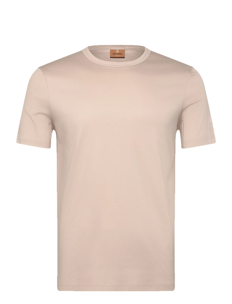 Mos Mosh Gallery - Perry Crunch O-SS Tee - lühikeste varrukatega t-särgid - chateau gray - 1