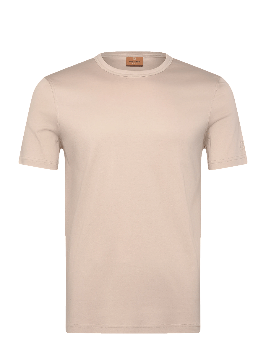 Mos Mosh Gallery - Perry Crunch O-SS Tee - kurzärmelig - chateau gray - 1