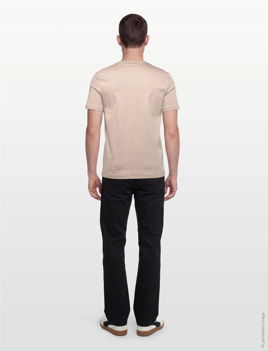 Mos Mosh Gallery - Perry Crunch O-SS Tee - kurzärmelig - chateau gray - 4