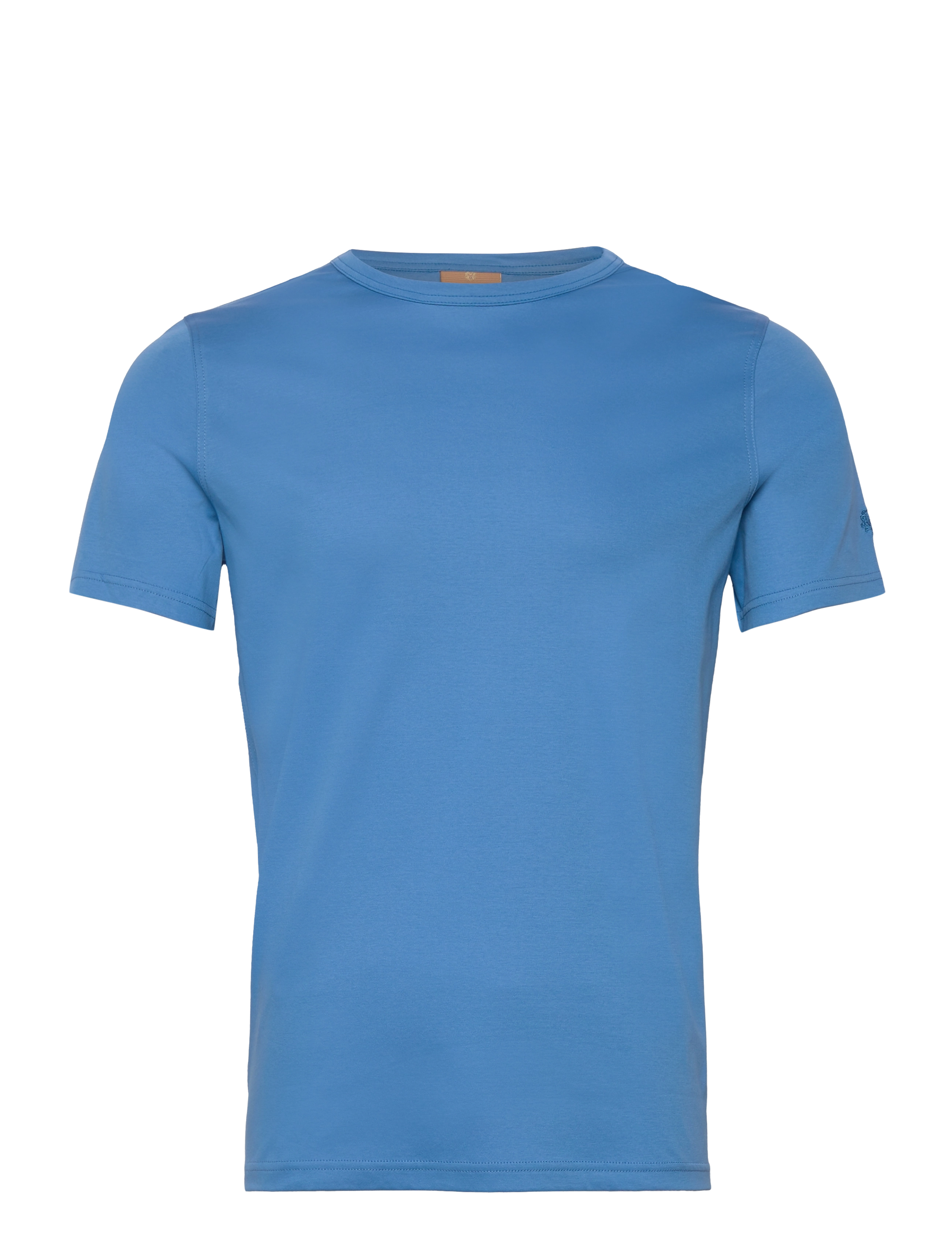 Mos Mosh Gallery - Perry Crunch O-SS Tee - greece blue - 1