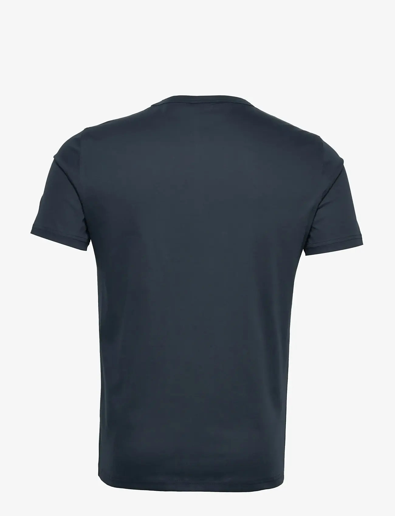 Mos Mosh Gallery - Perry Crunch O-SS Tee - kortærmede t-shirts - navy - 2