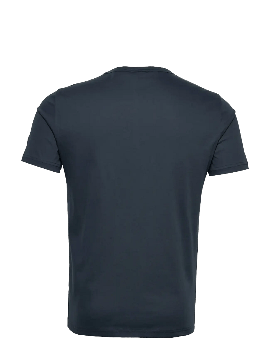 Mos Mosh Gallery - Perry Crunch O-SS Tee - kurzärmelig - navy - 2