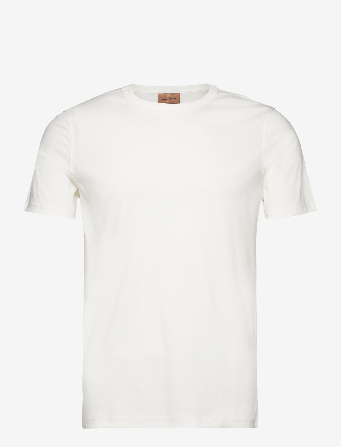 Mos Mosh Gallery - Perry Crunch O-SS Tee - kurzärmelig - offwhite - 0