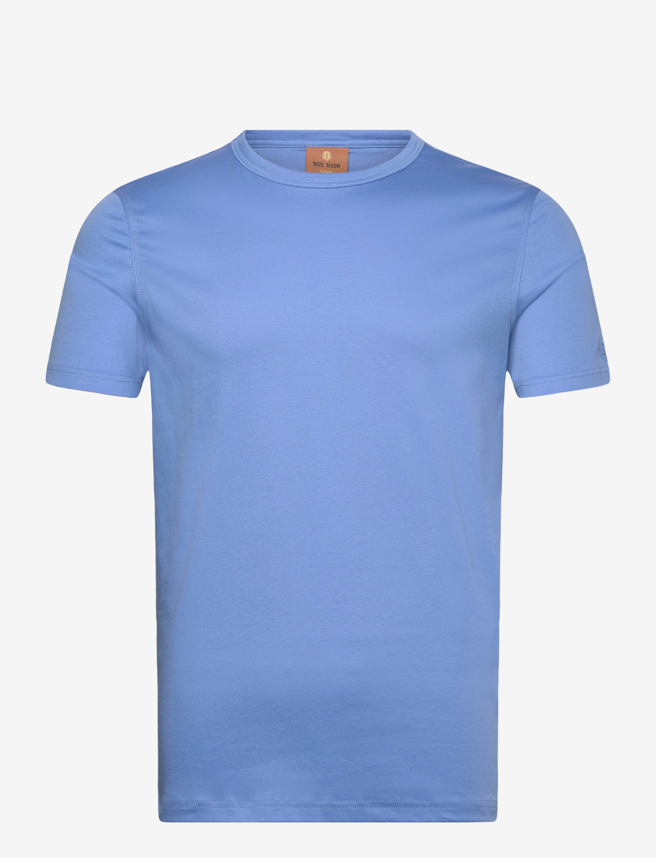 Mos Mosh Gallery - Perry Crunch O-SS Tee - lühikeste varrukatega t-särgid - silver lake blue - 1
