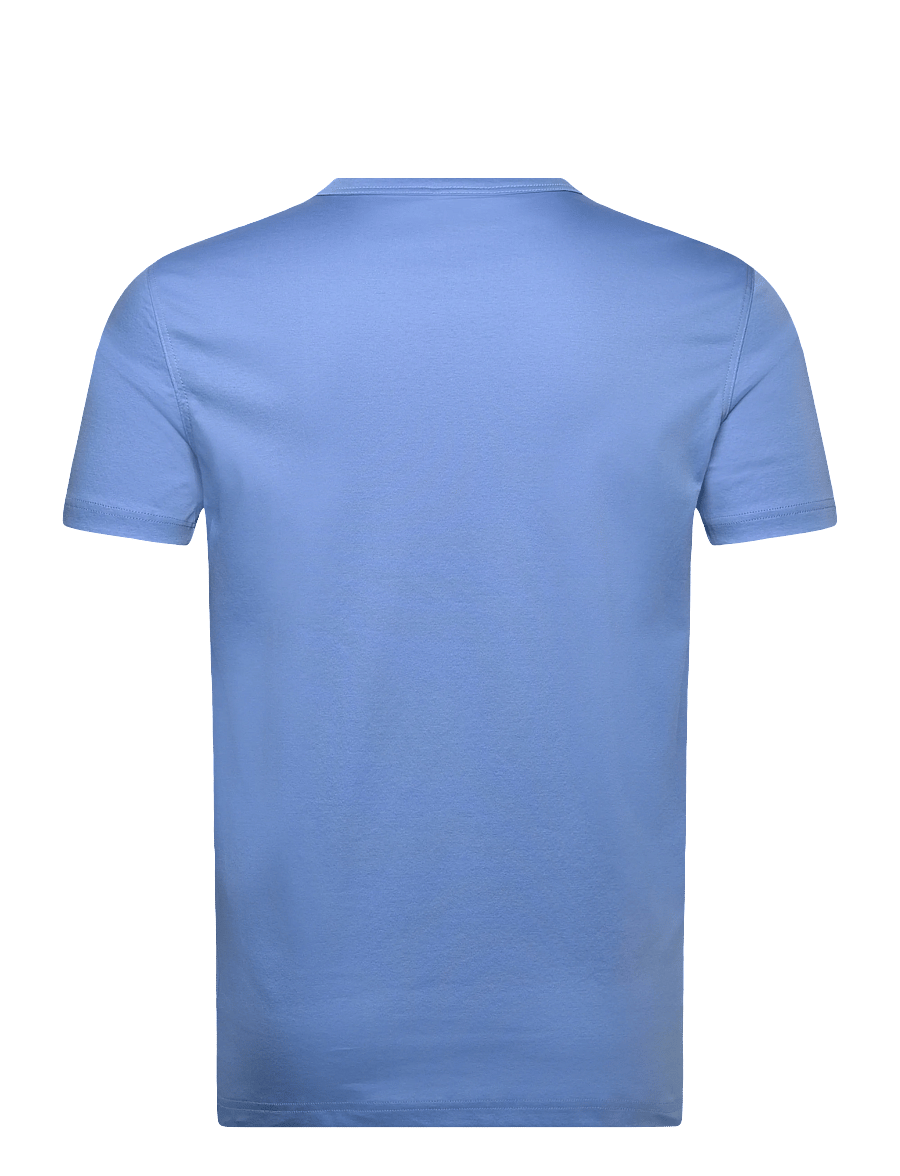 Mos Mosh Gallery - Perry Crunch O-SS Tee - kurzärmelig - silver lake blue - 2