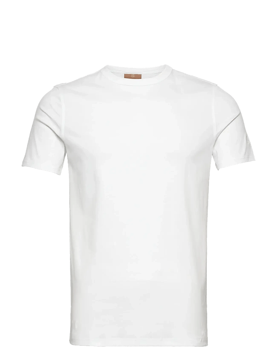 Mos Mosh Gallery - Perry Crunch O-SS Tee - kurzärmelig - white - 1