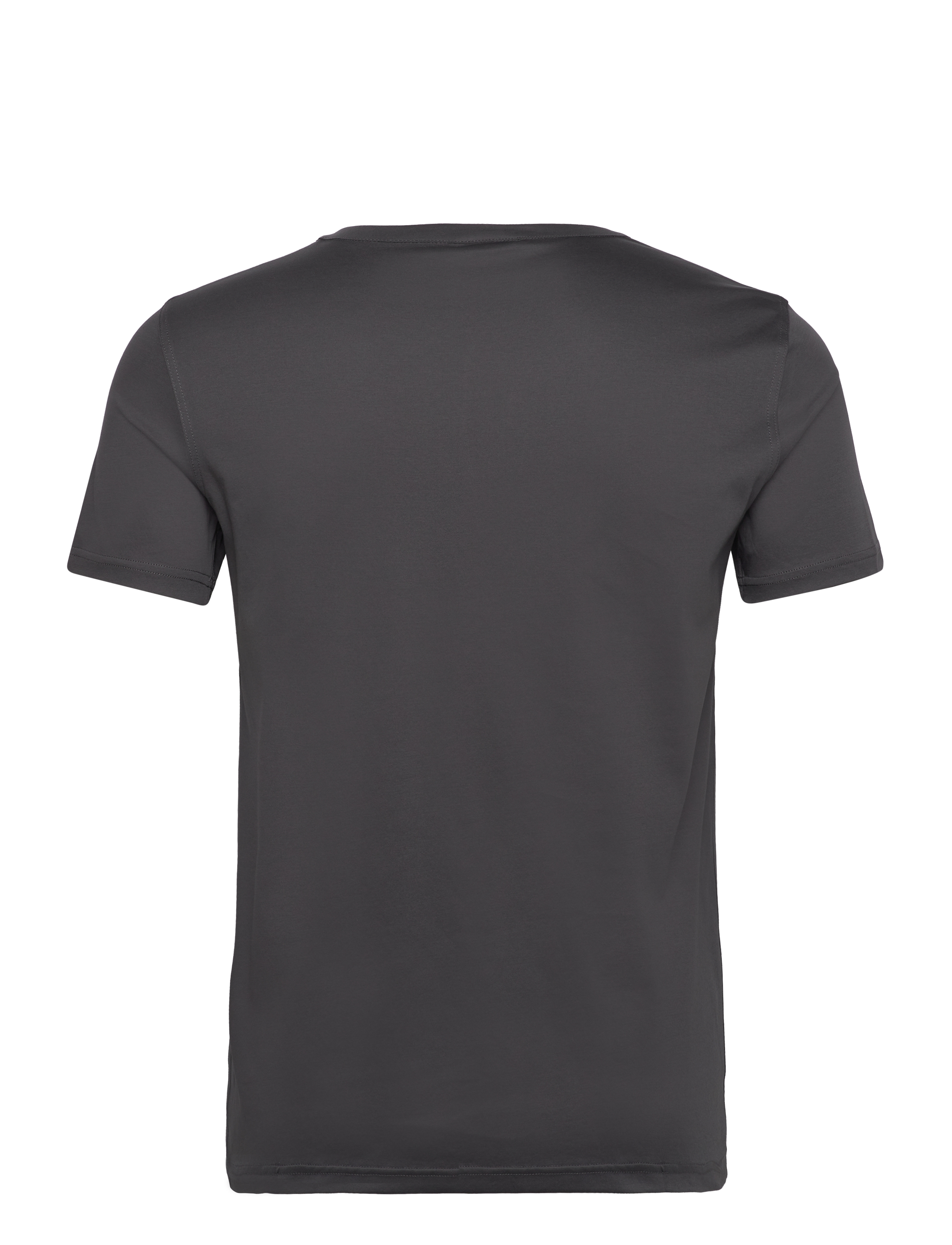 Mos Mosh Gallery - Perry Crunch V-SS Tee - antracite - 1
