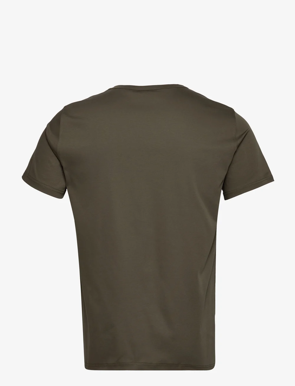 Mos Mosh Gallery - Perry Crunch V-SS Tee - t-shirts med v-hals - army - 2