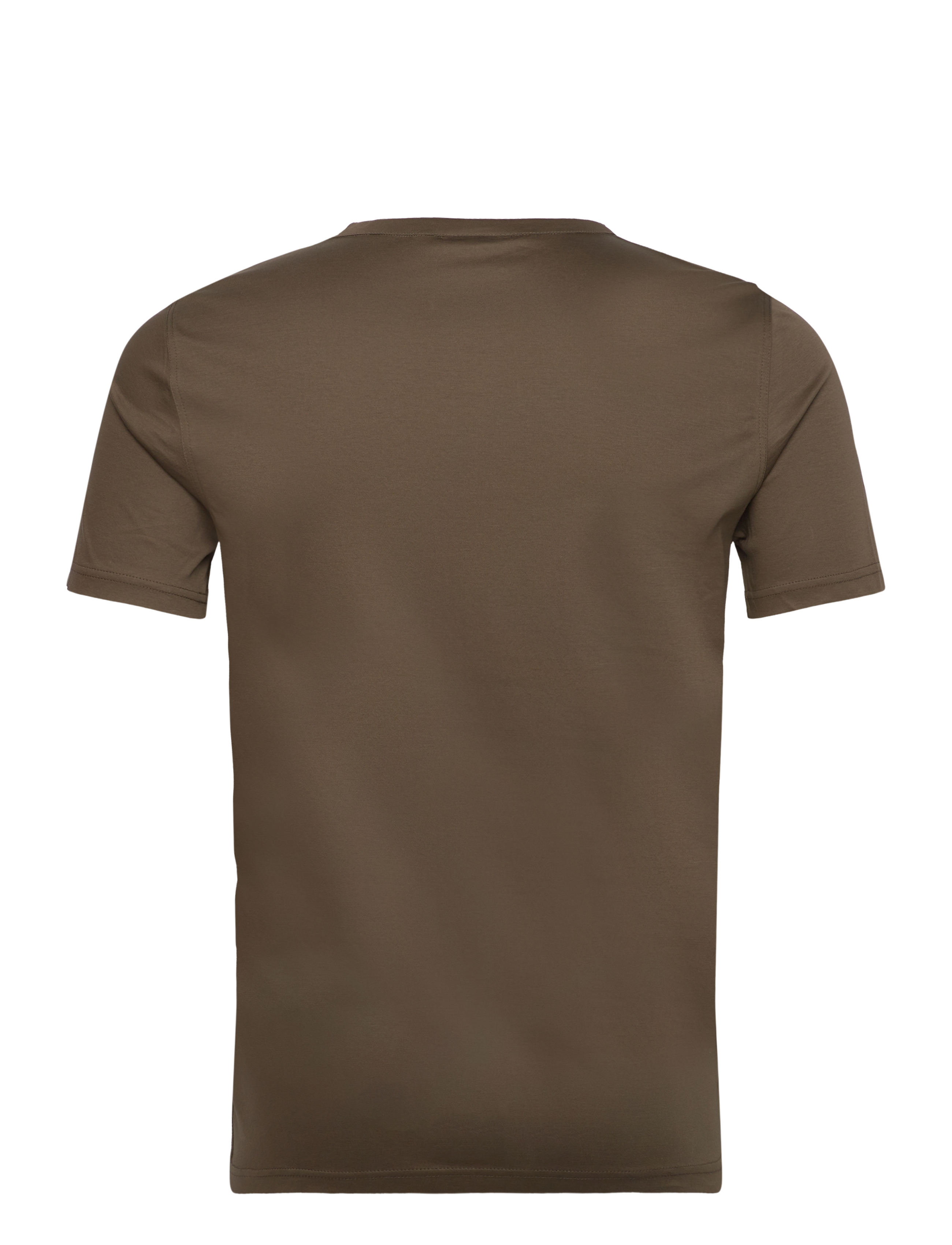 Mos Mosh Gallery - Perry Crunch V-SS Tee - earth green - 1