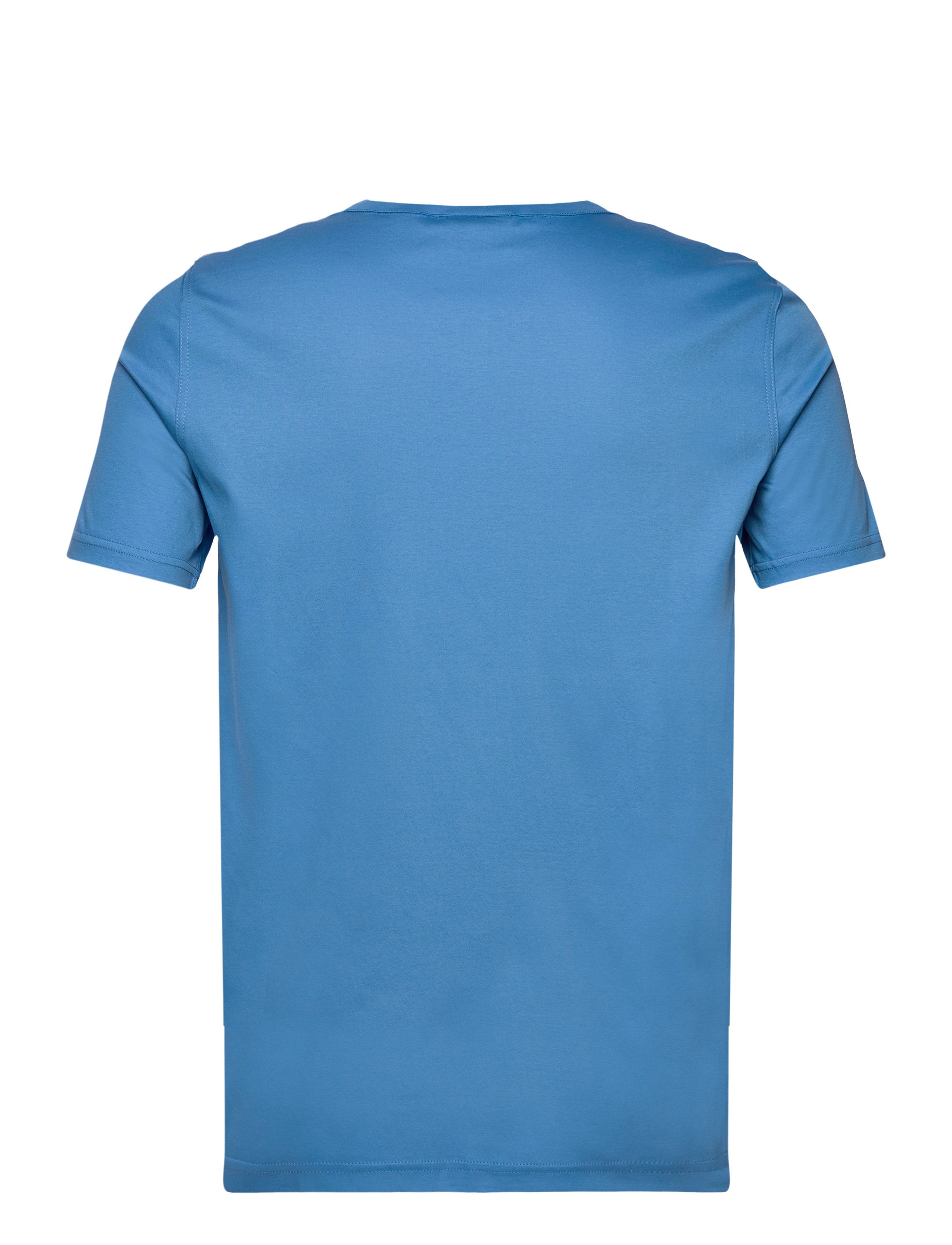 Mos Mosh Gallery - Perry Crunch V-SS Tee - greece blue - 1